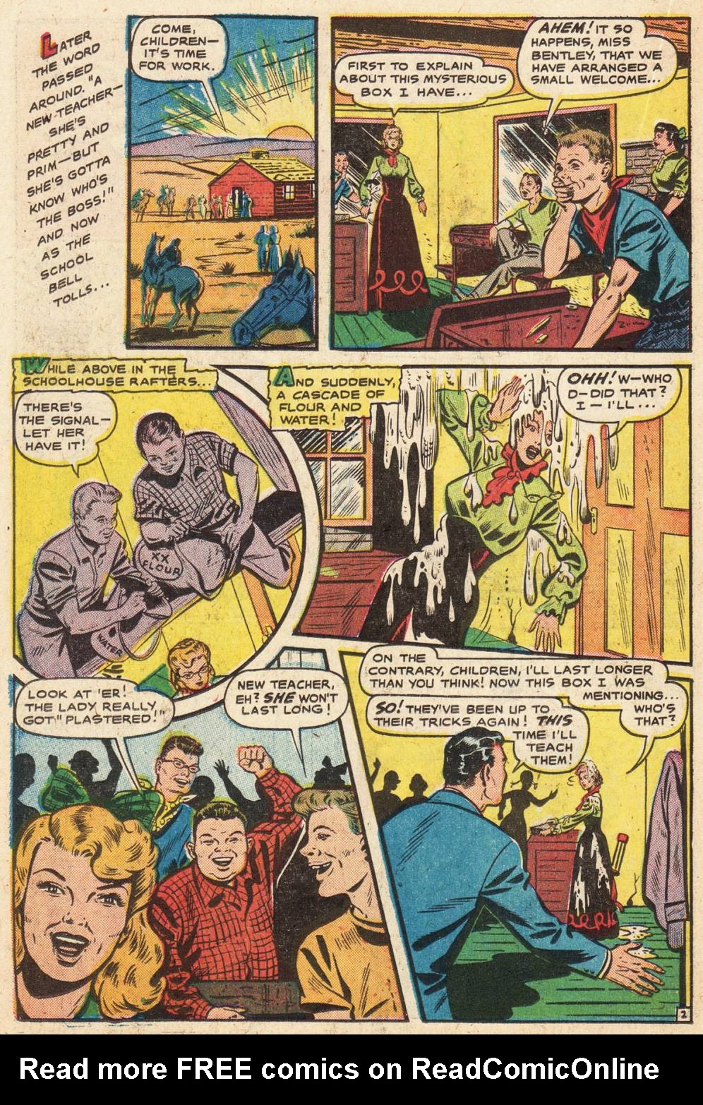 Read online Cowgirl Romances (1950) comic -  Issue #5 - 22