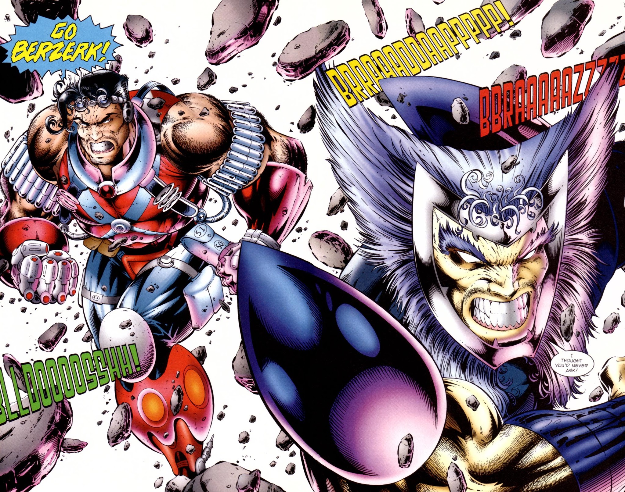 Read online Berzerkers comic -  Issue #2 - 9
