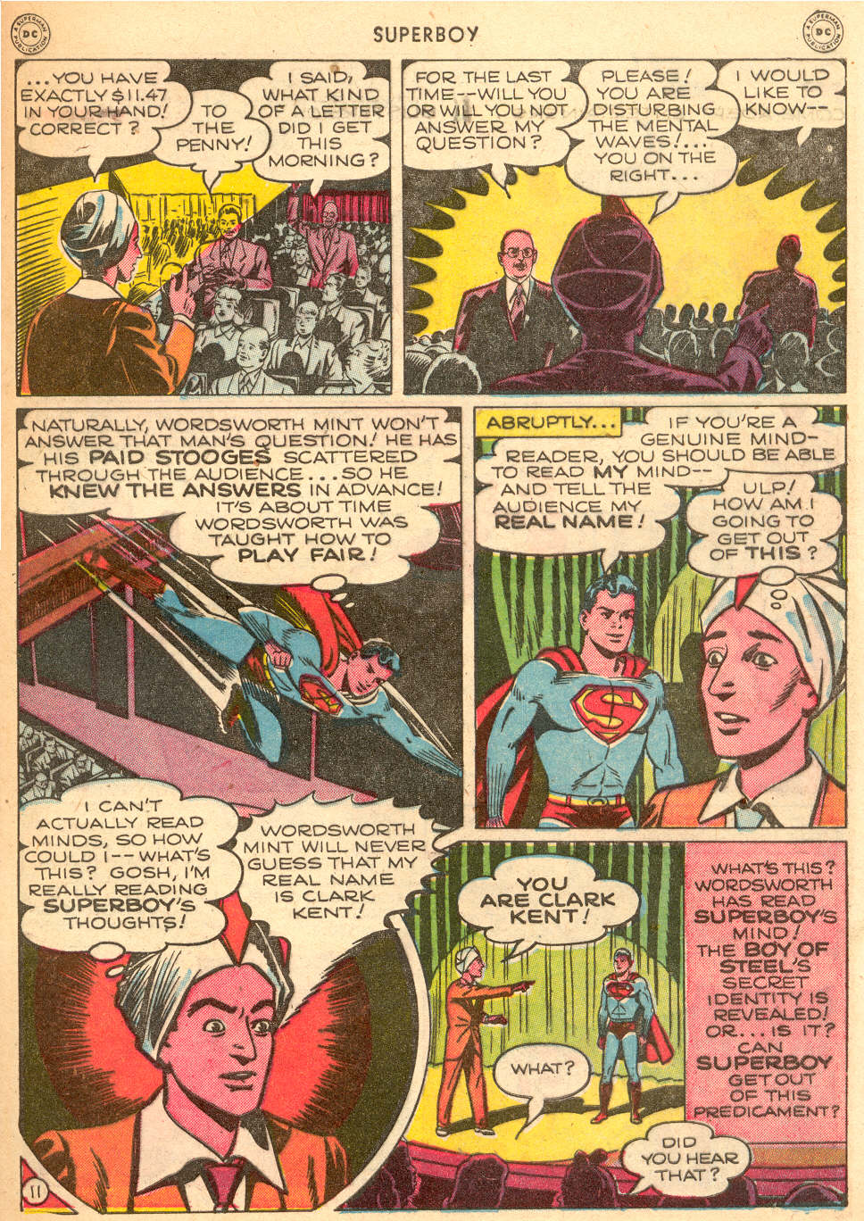 Read online Superboy (1949) comic -  Issue #3 - 39