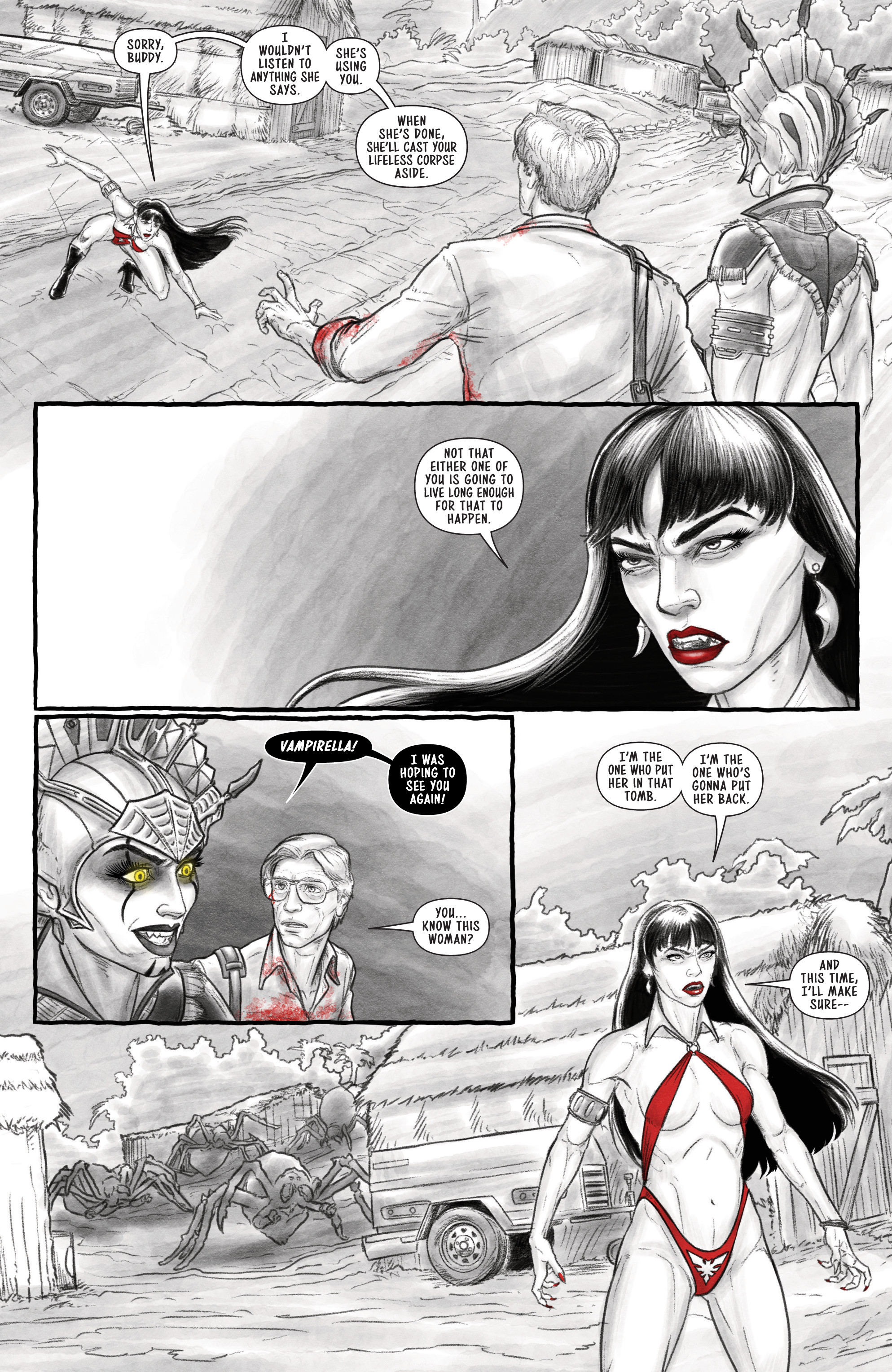 Read online Vampirella vs. Reanimator comic -  Issue # _TPB - 41
