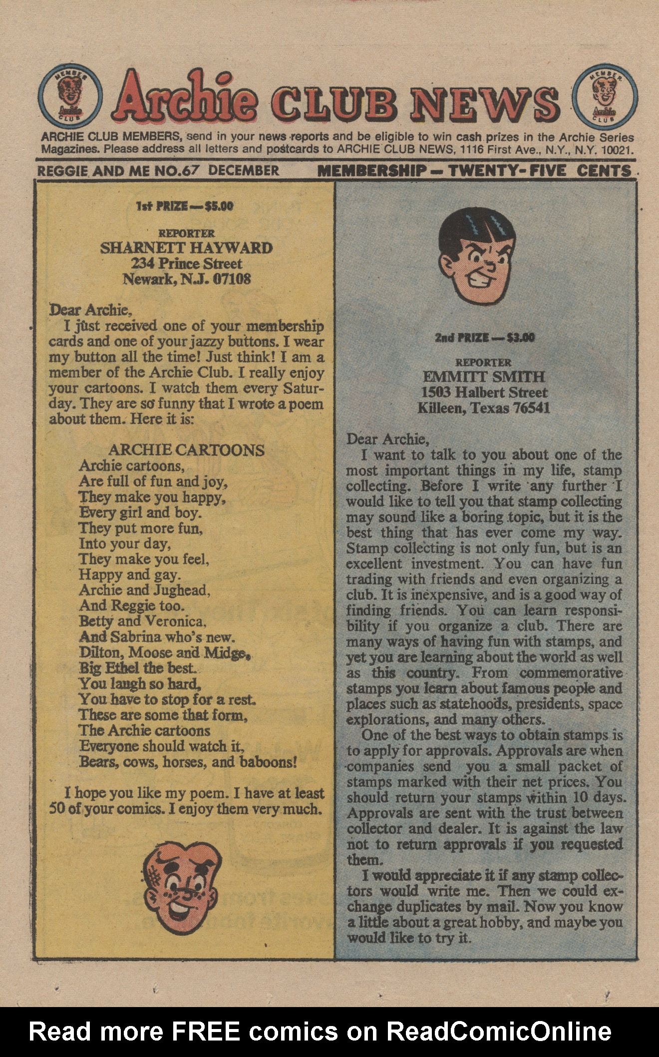 Read online Reggie and Me (1966) comic -  Issue #67 - 42