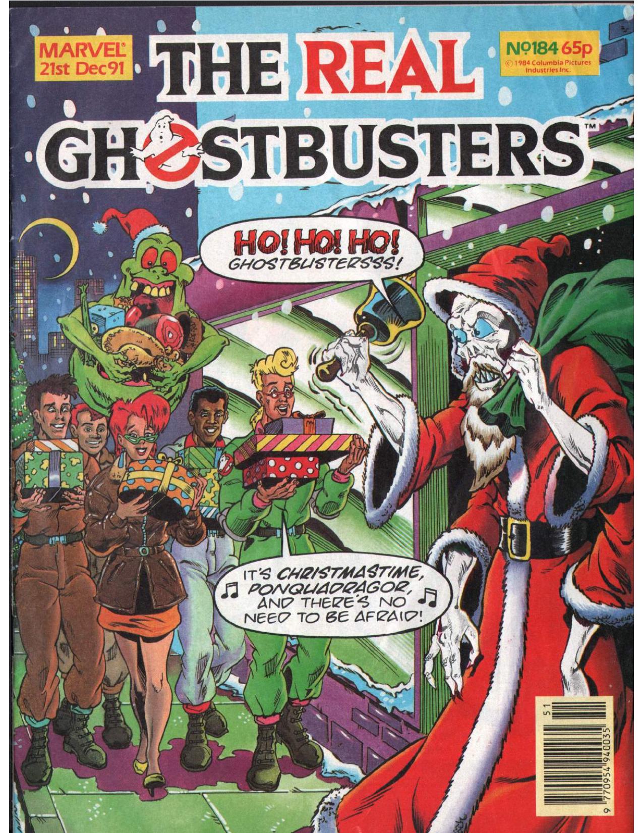 Read online The Real Ghostbusters comic -  Issue #184 - 1