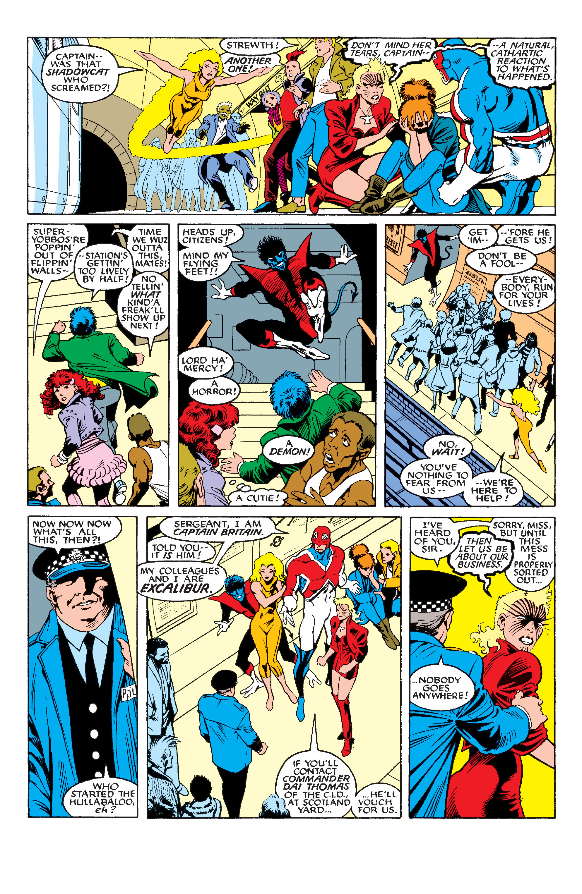 Read online Excalibur (1988) comic -  Issue #2 - 8