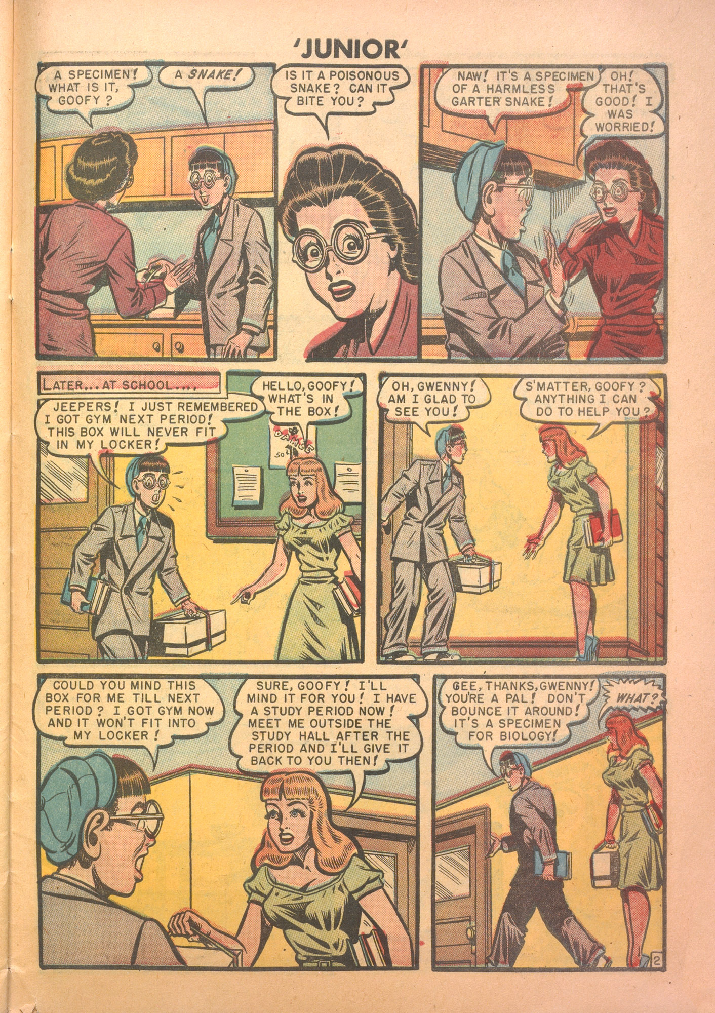 Read online Junior (1947) comic -  Issue #15 - 29