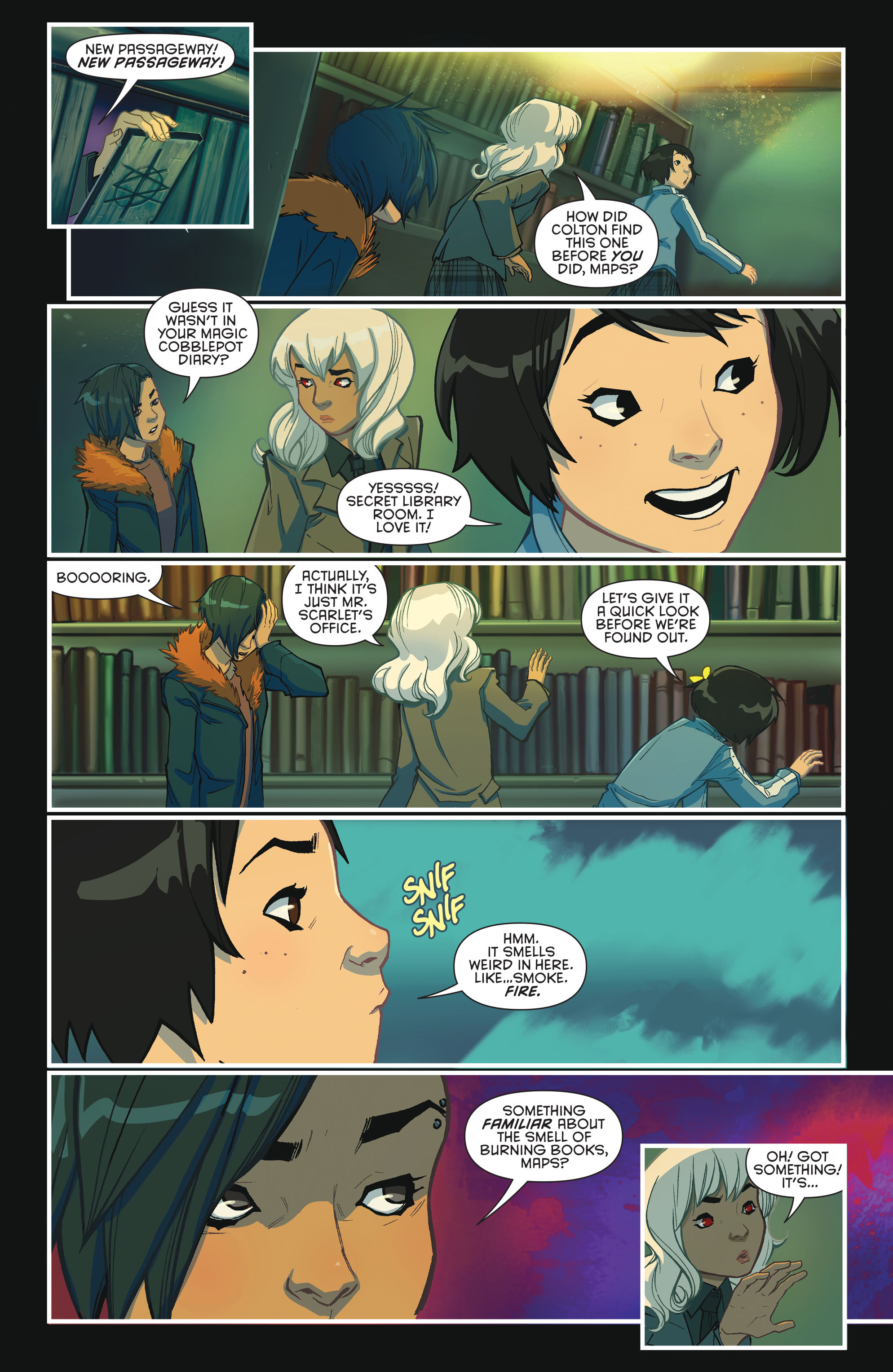 Read online Gotham Academy: Second Semester comic -  Issue #5 - 18