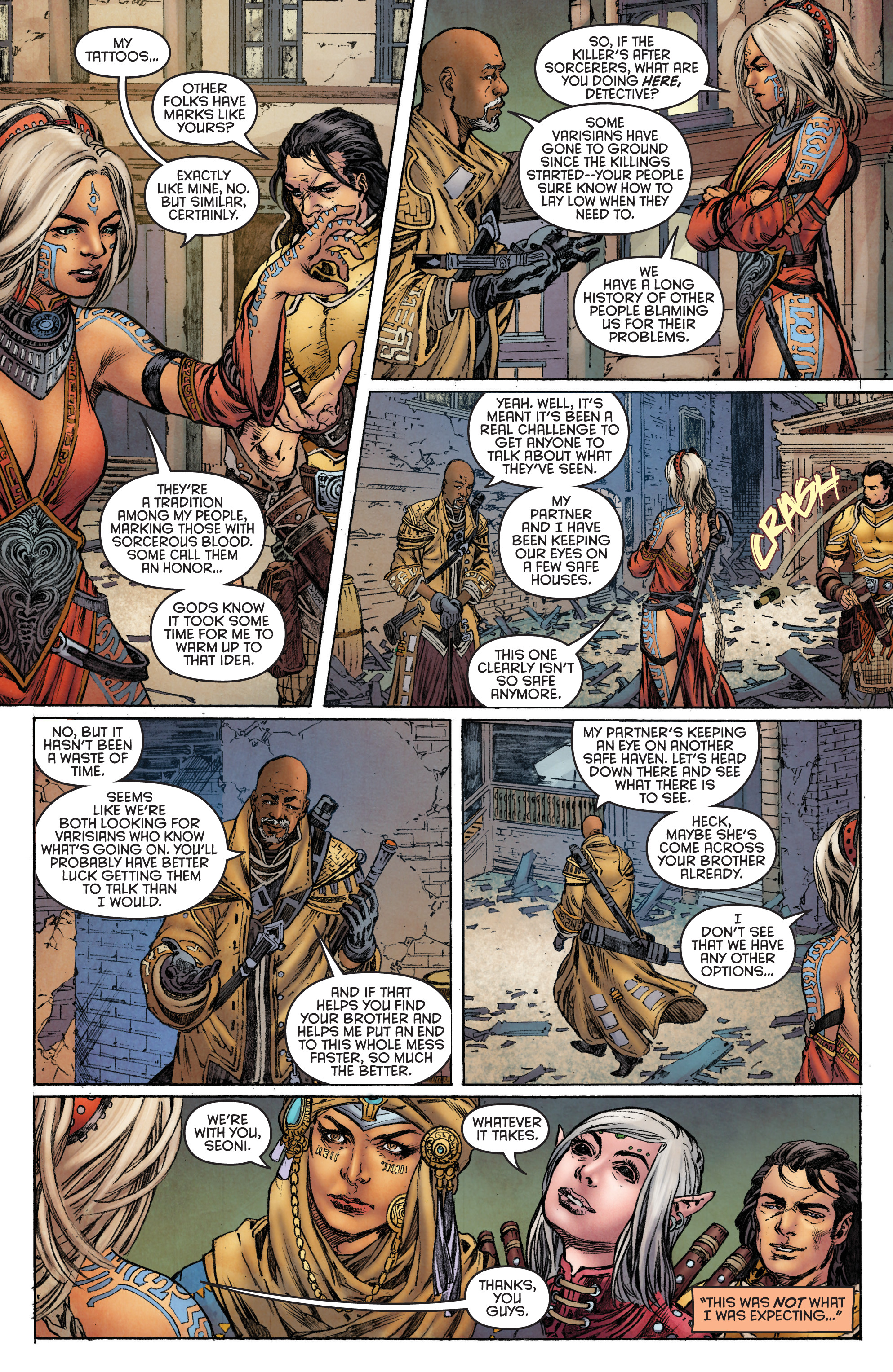 Read online Pathfinder: Runescars comic -  Issue #1 - 15