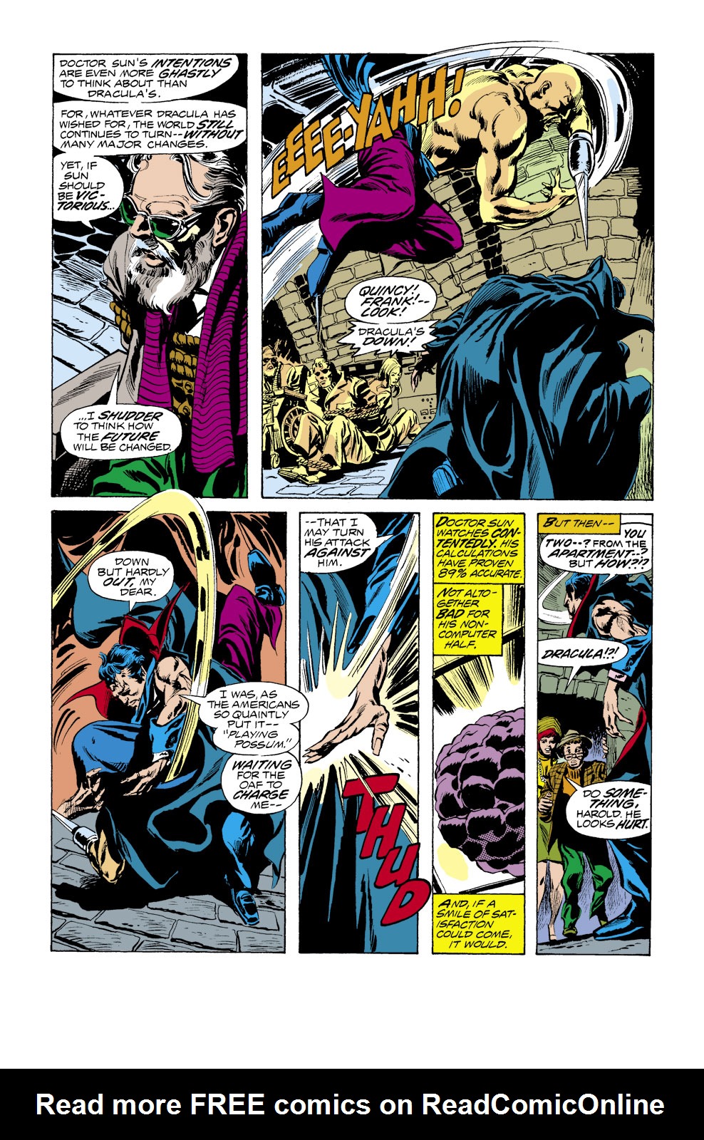 Read online Tomb of Dracula (1972) comic -  Issue #39 - 10