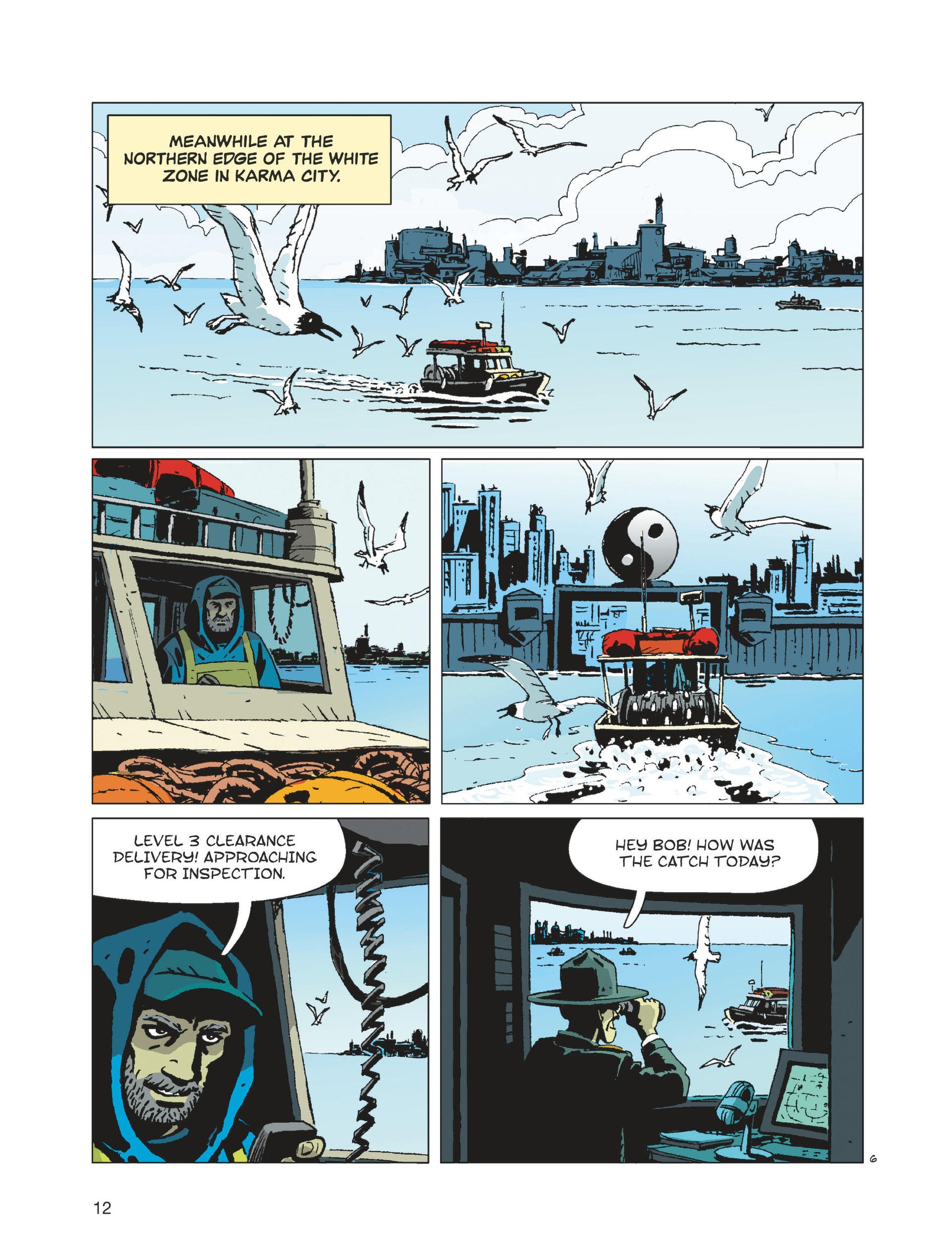 Read online Karma City comic -  Issue #1 - 12