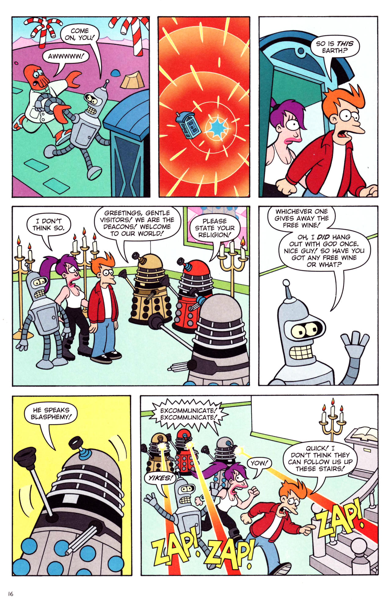 Read online Futurama Comics comic -  Issue #32 - 13