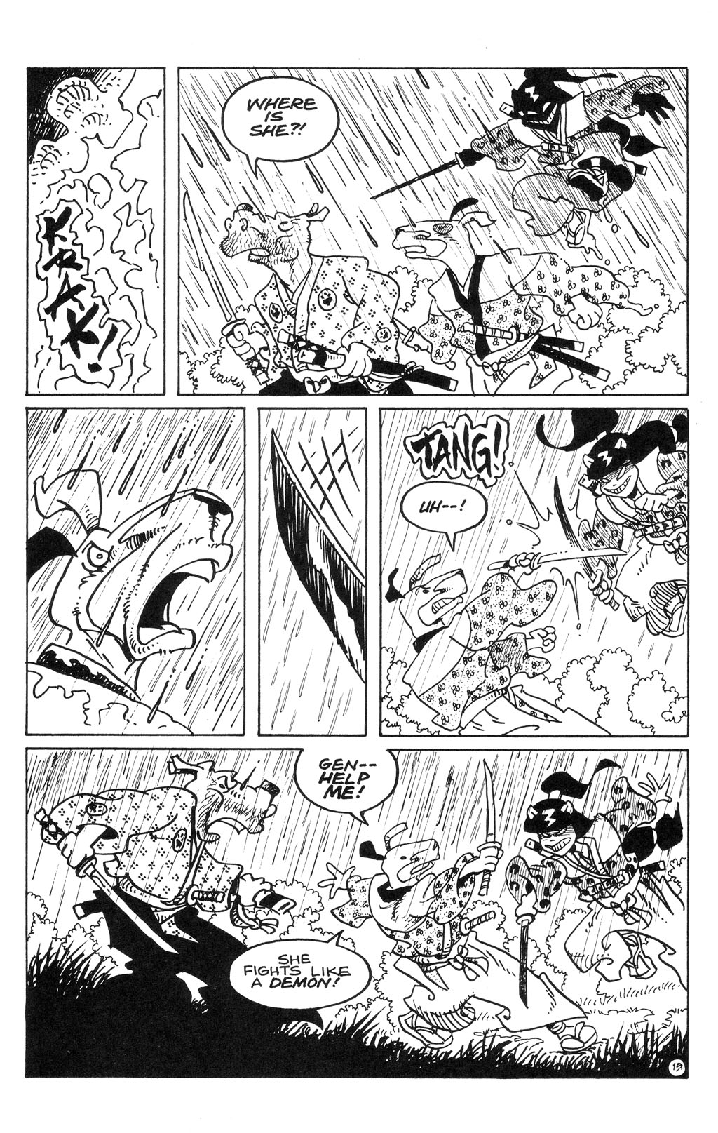 Usagi Yojimbo (1996) Issue #98 #98 - English 17