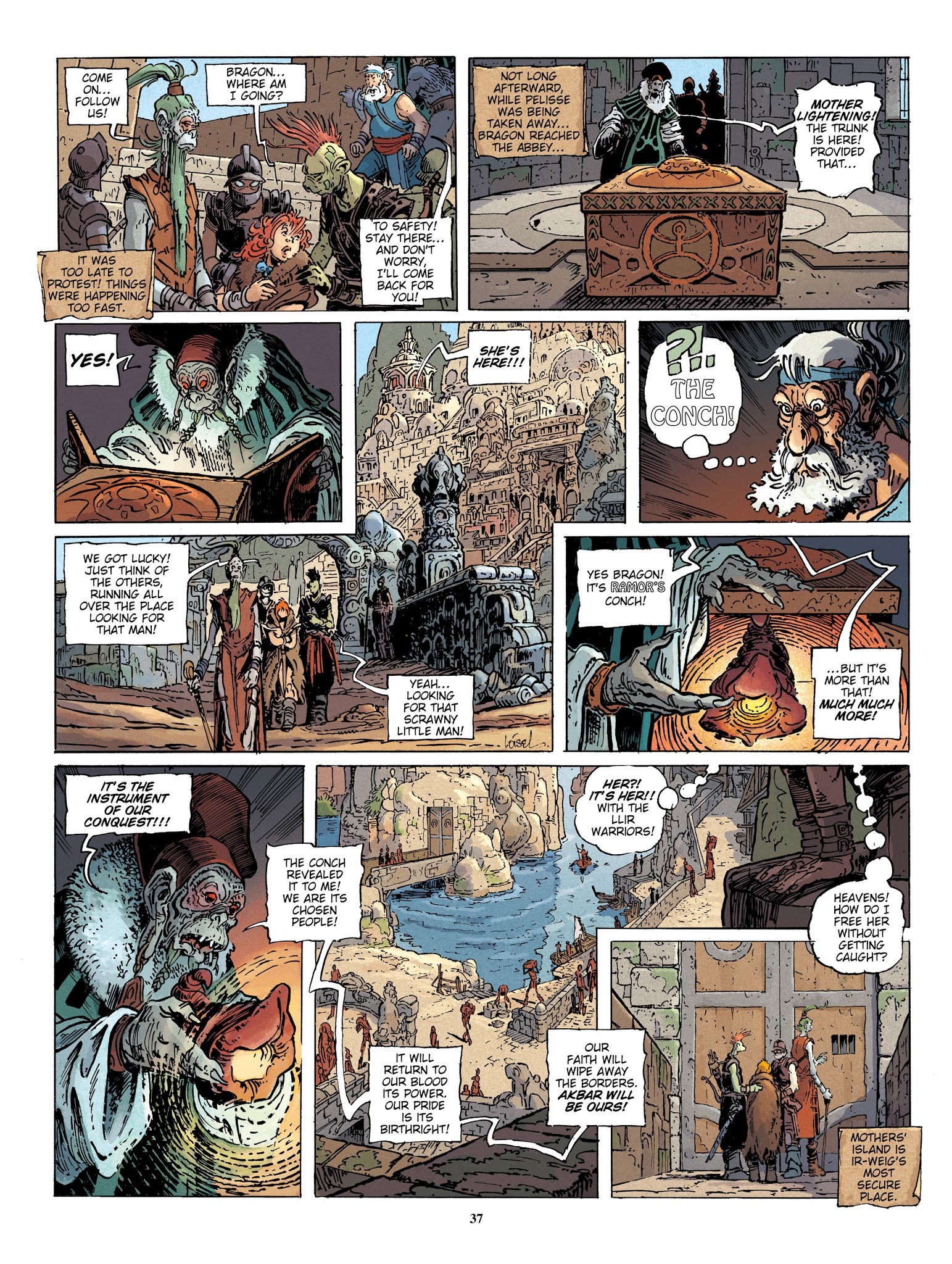 Read online The Quest for the Time Bird comic -  Issue # TPB - 38