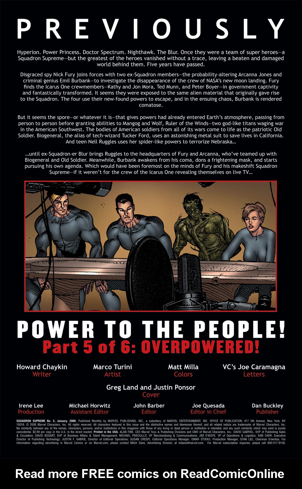 Read online Squadron Supreme (2008) comic -  Issue #5 - 2
