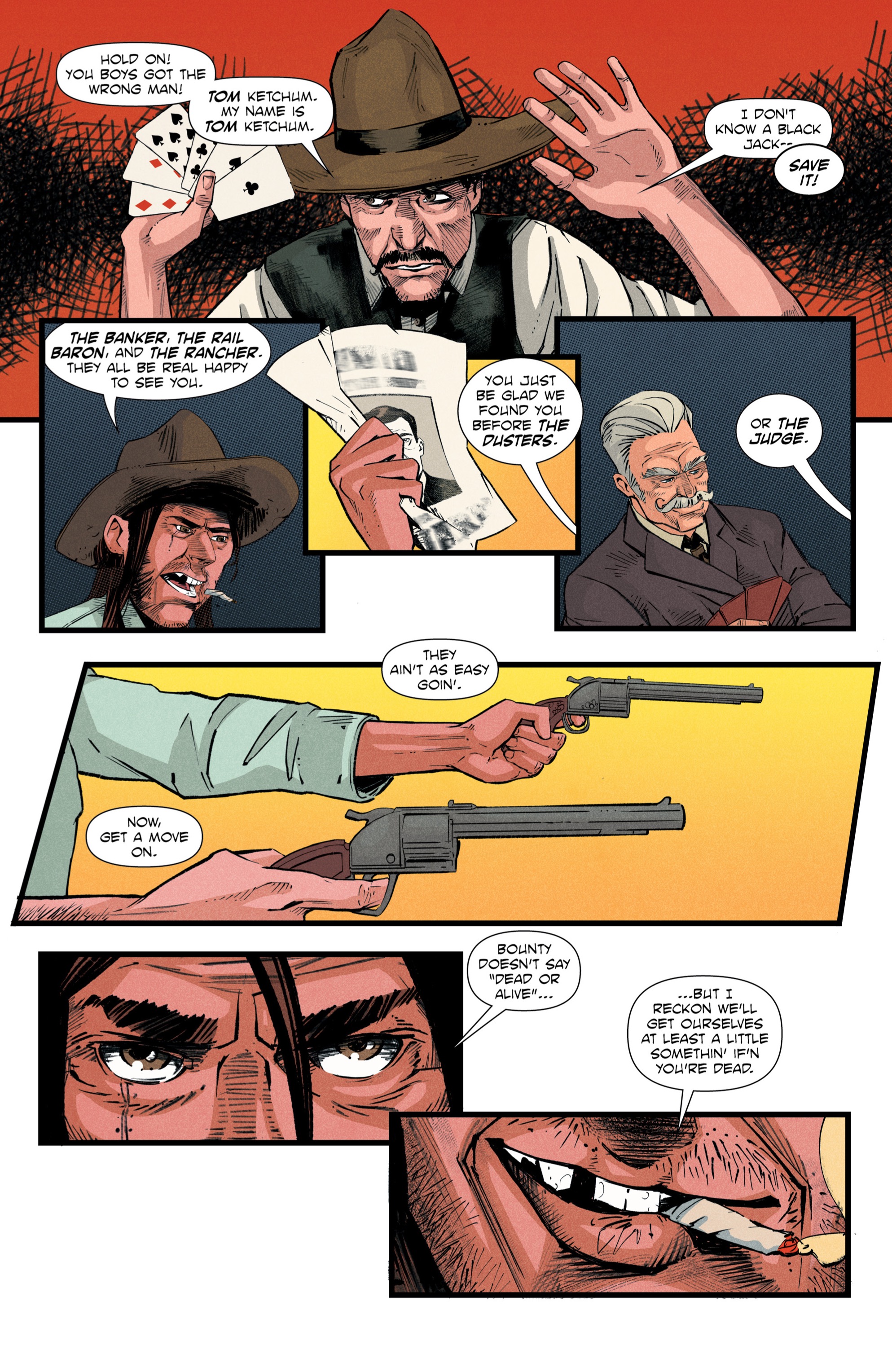 Read online Black Jack Ketchum comic -  Issue #1 - 13