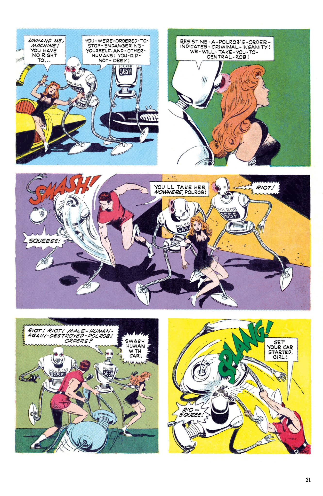 Read online Magnus, Robot Fighter Archives comic -  Issue # TPB 1 (Part 1) - 23