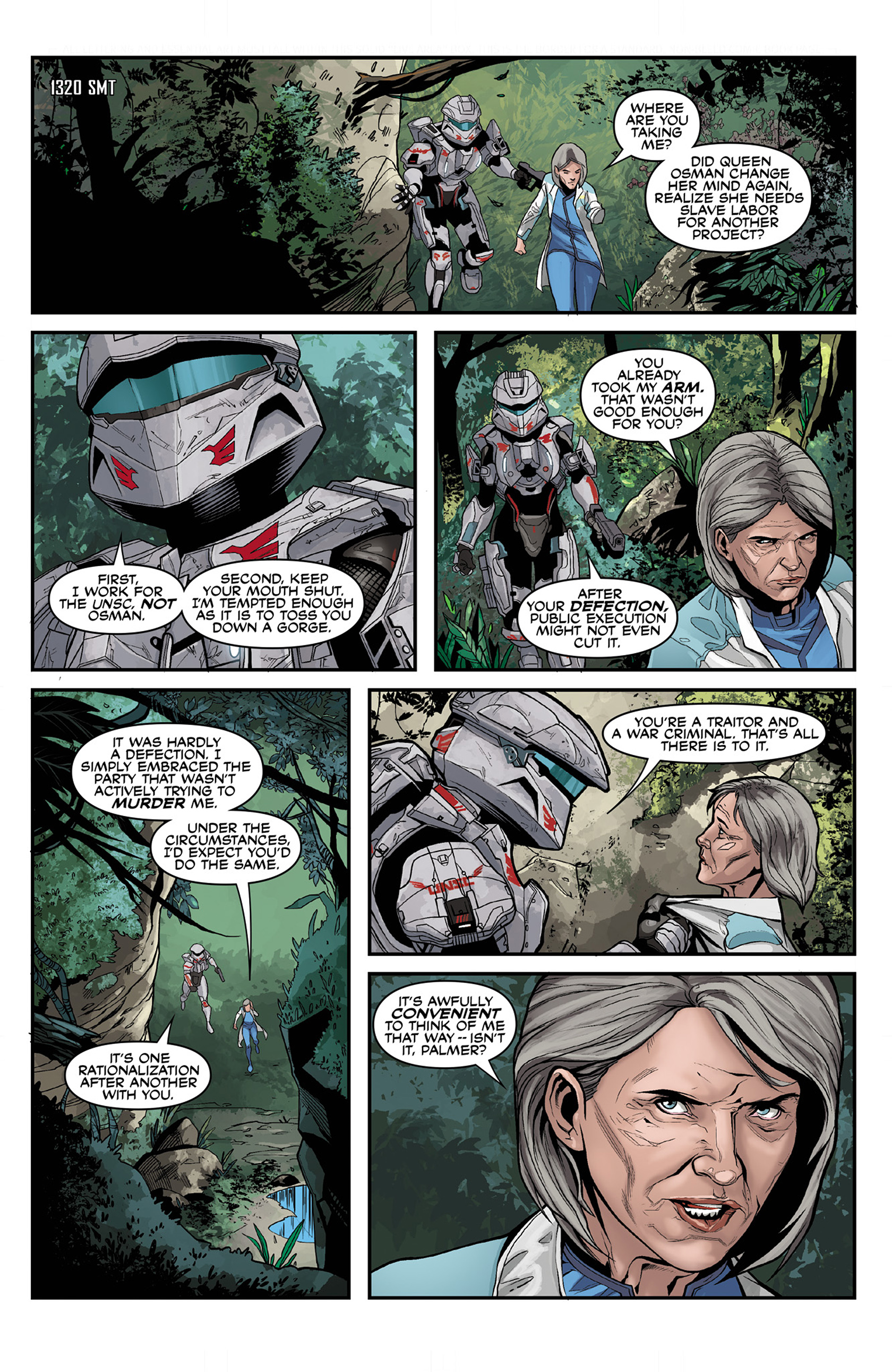 Read online Halo: Escalation comic -  Issue #16 - 16