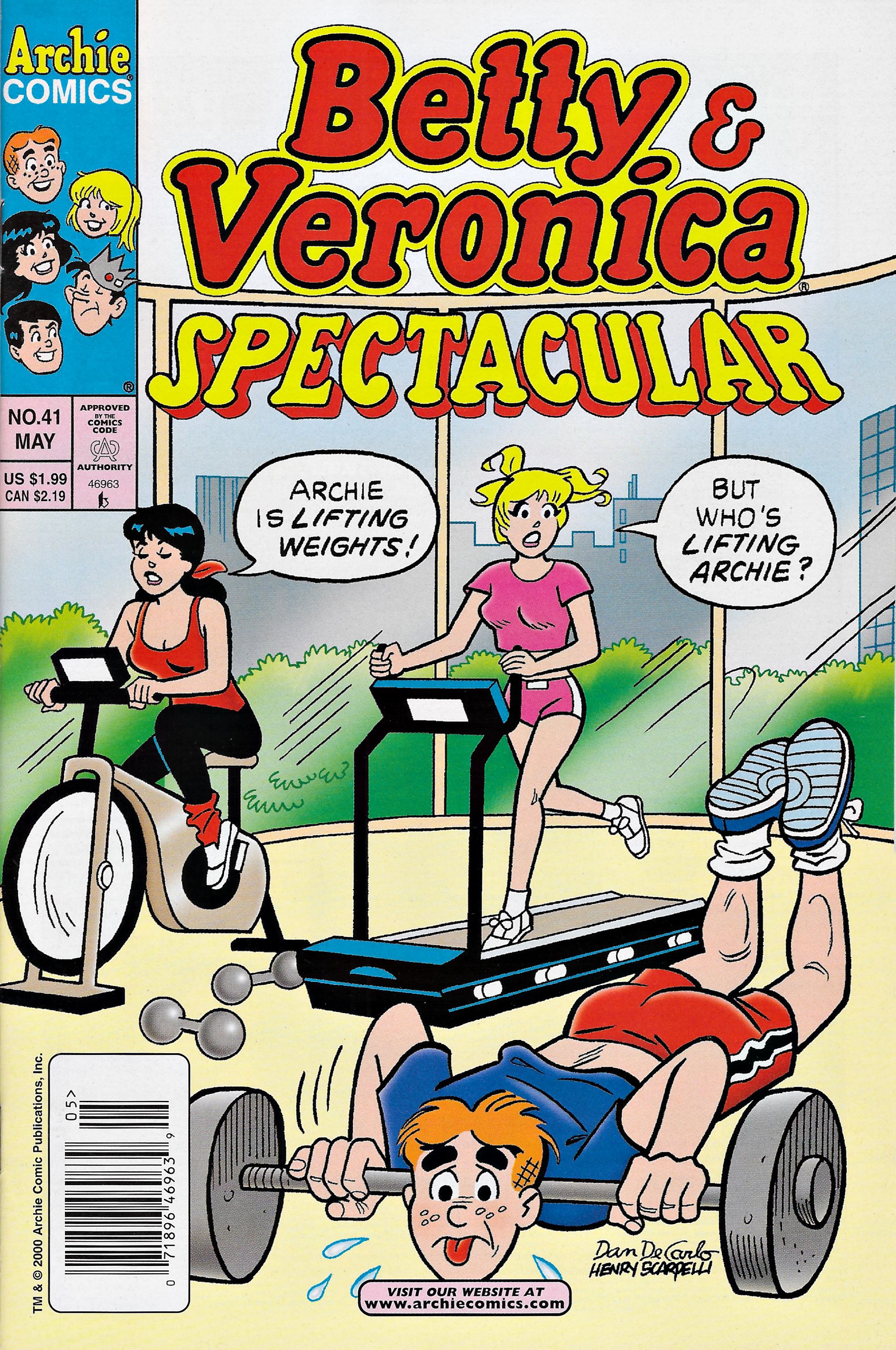 Read online Betty & Veronica Spectacular comic -  Issue #41 - 1