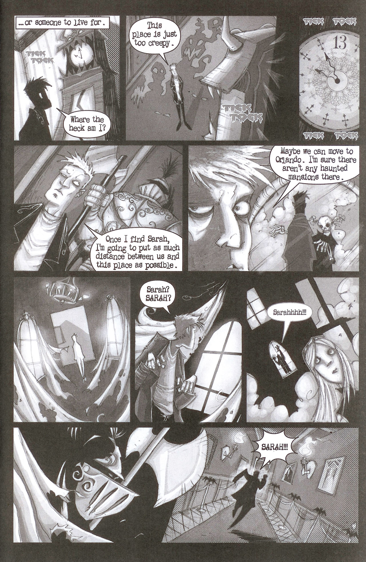 Read online Haunted Mansion comic -  Issue #6 - 21