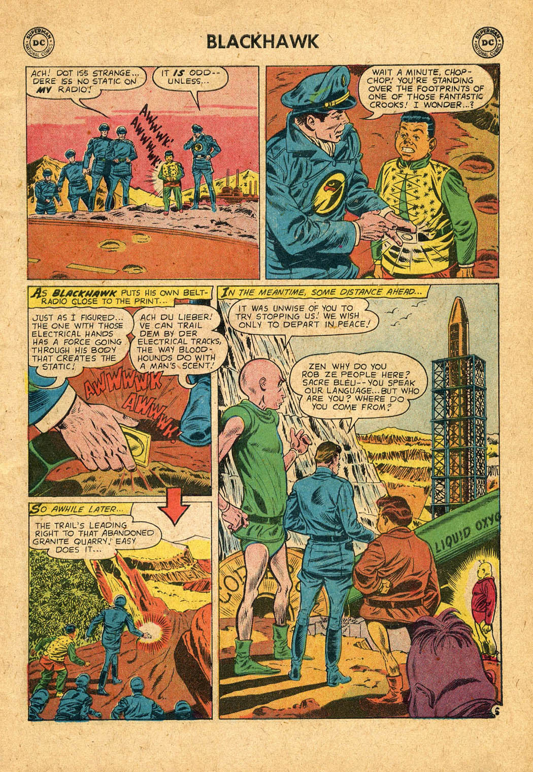 Read online Blackhawk (1957) comic -  Issue #130 - 7