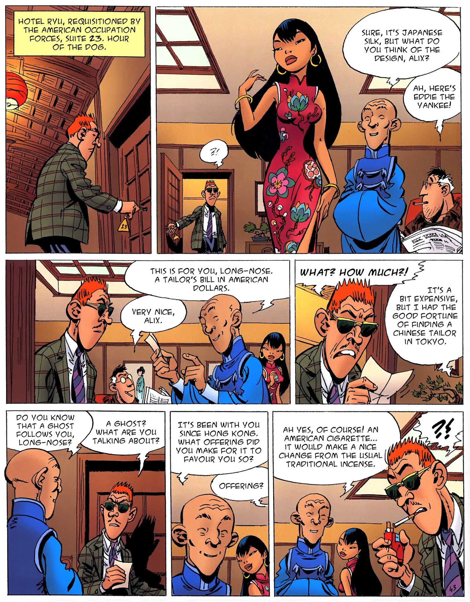 Read online Tigresse Blanche comic -  Issue #6 - 46