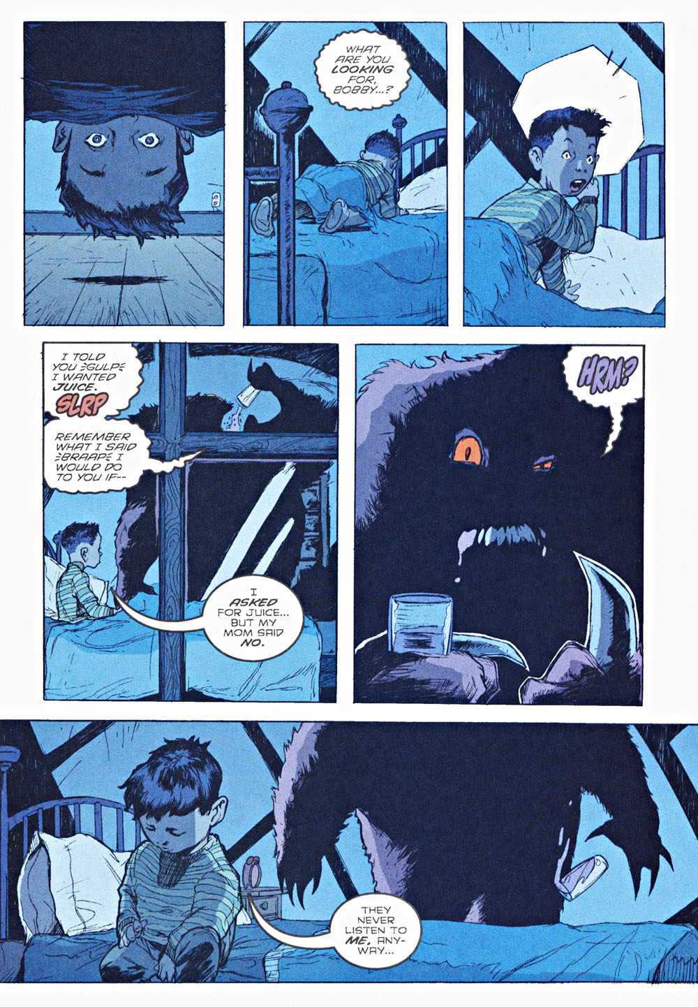 Read online B.P.R.D.: There's Something Under My Bed comic -  Issue # Full - 5