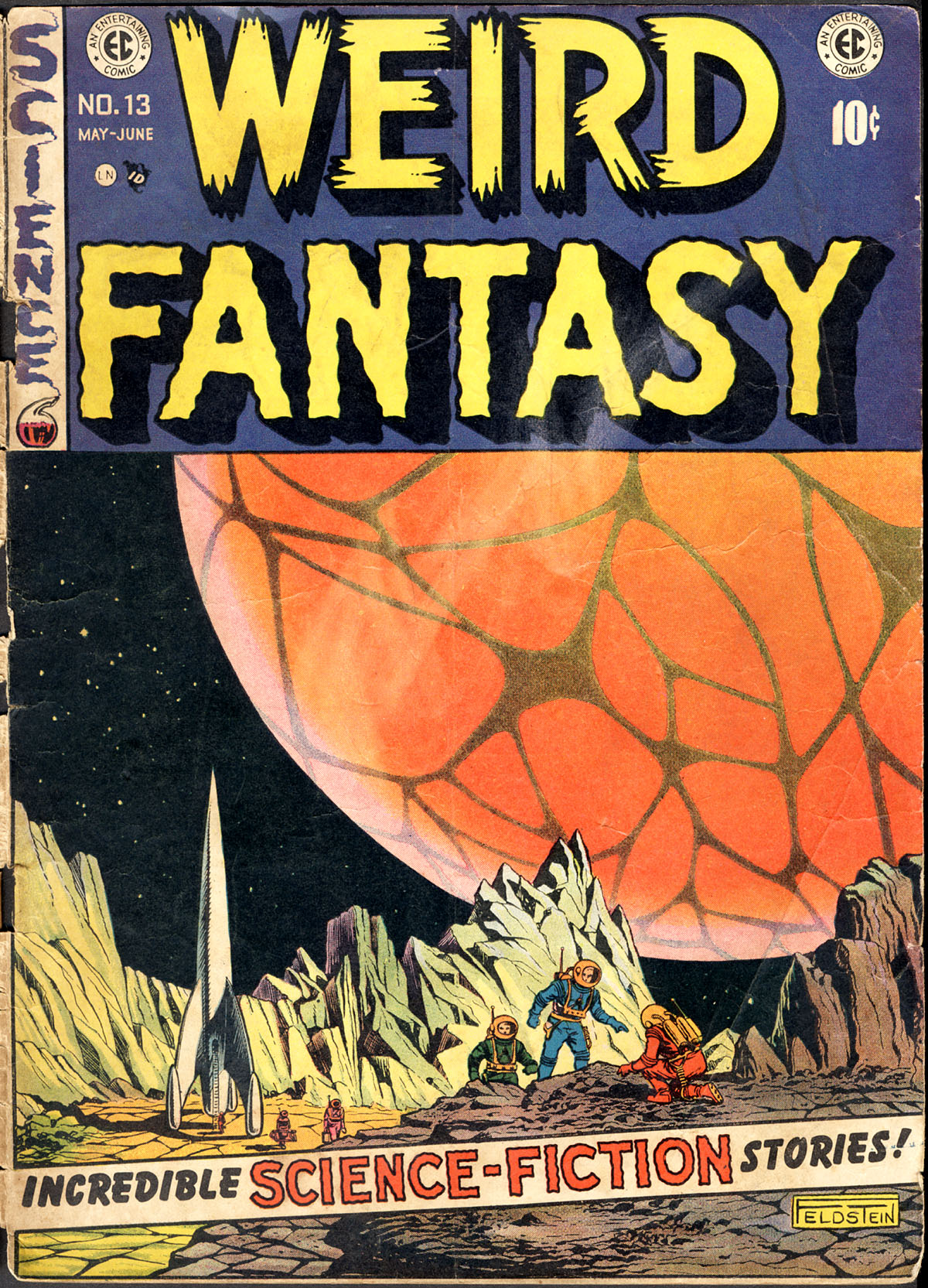 Read online Weird Fantasy (1951) comic -  Issue #13 - 1