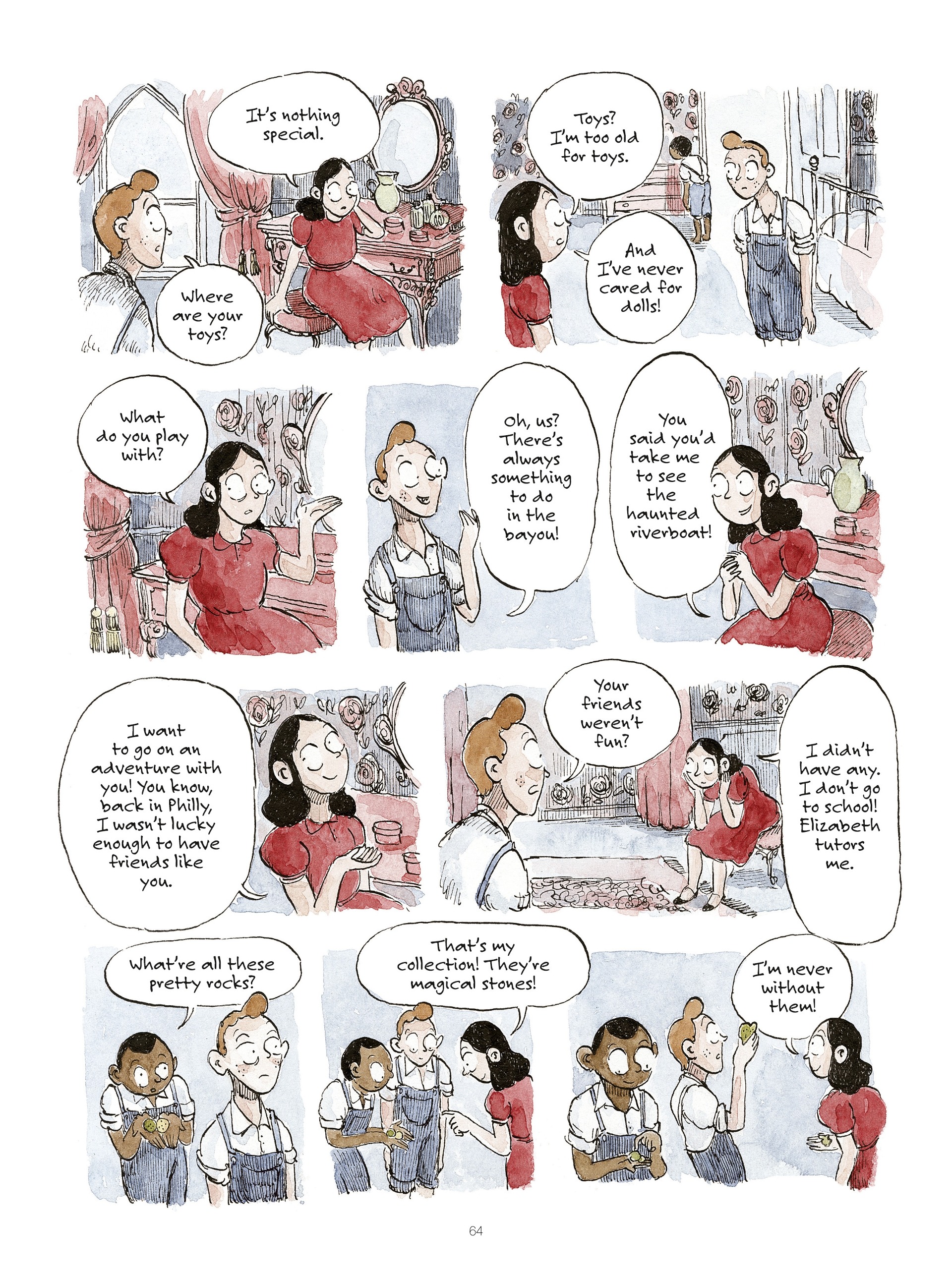 Read online Swamp: A Summer in the Bayou comic -  Issue # TPB (Part 1) - 66