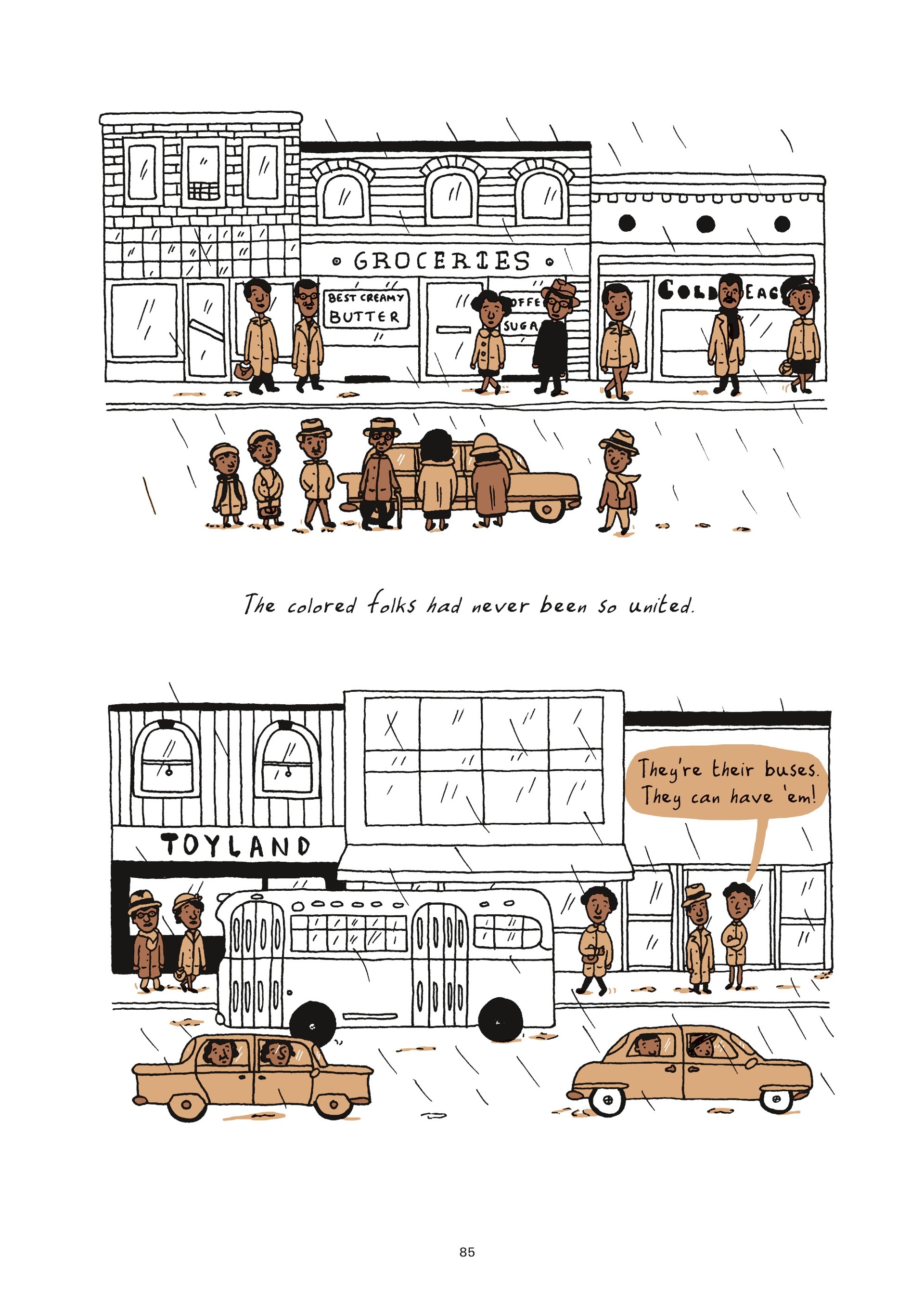Read online Colored: The Unsung Life of Claudette Colvin comic -  Issue # TPB - 83