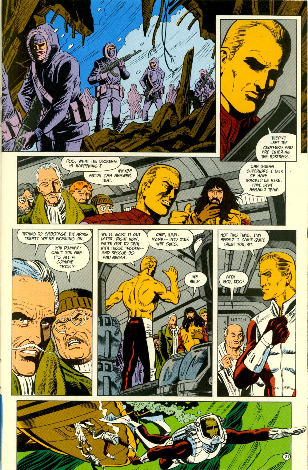 Read online Doc Savage (1988) comic -  Issue #4 - 23