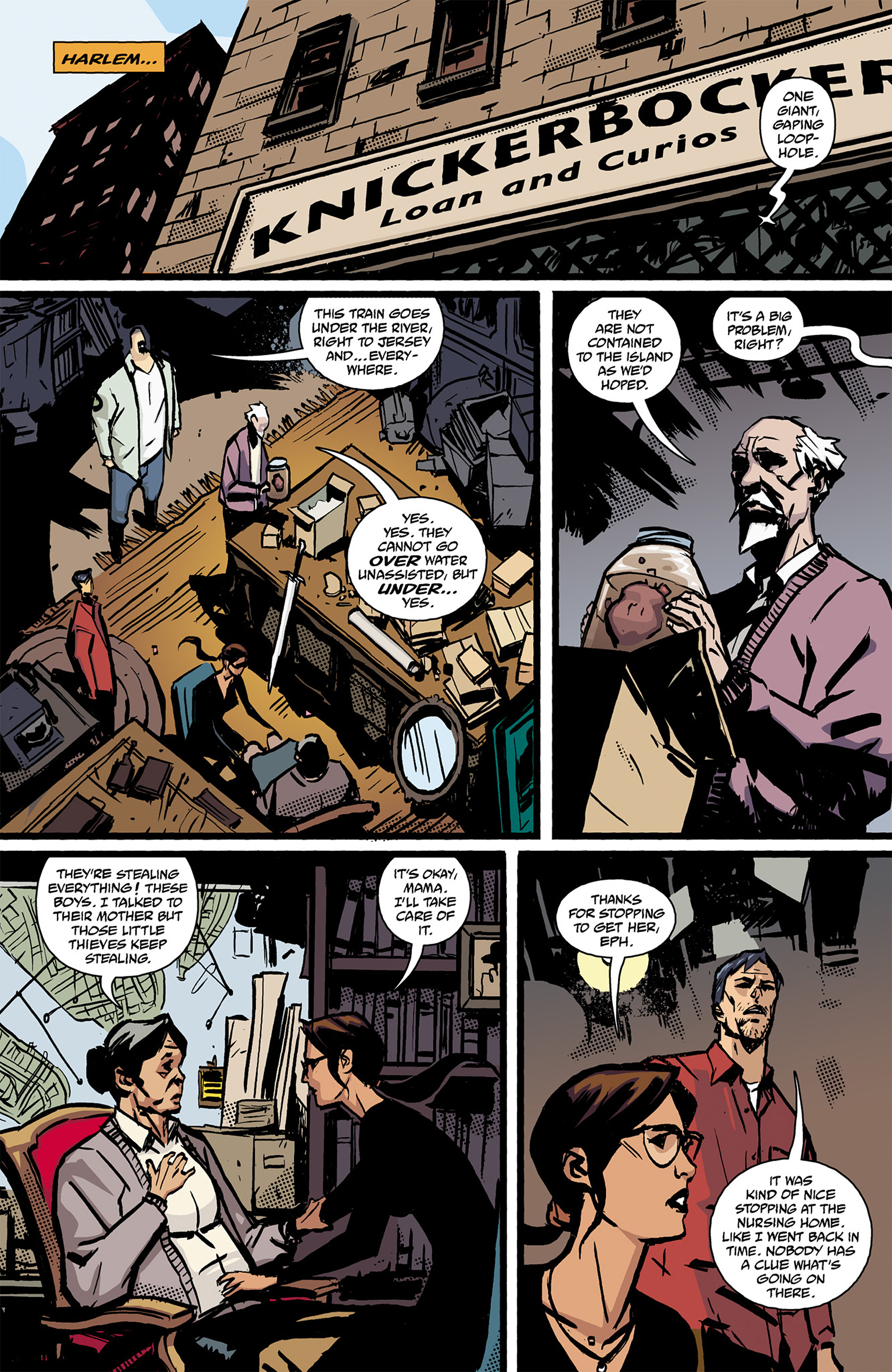 Read online The Strain: The Fall comic -  Issue #3 - 8