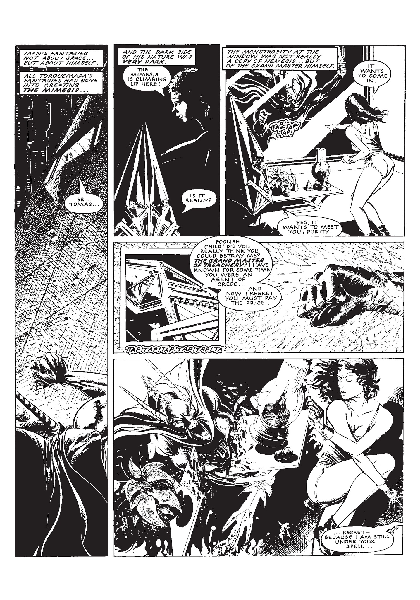 Read online The Complete Nemesis The Warlock comic -  Issue # TPB 3 - 34