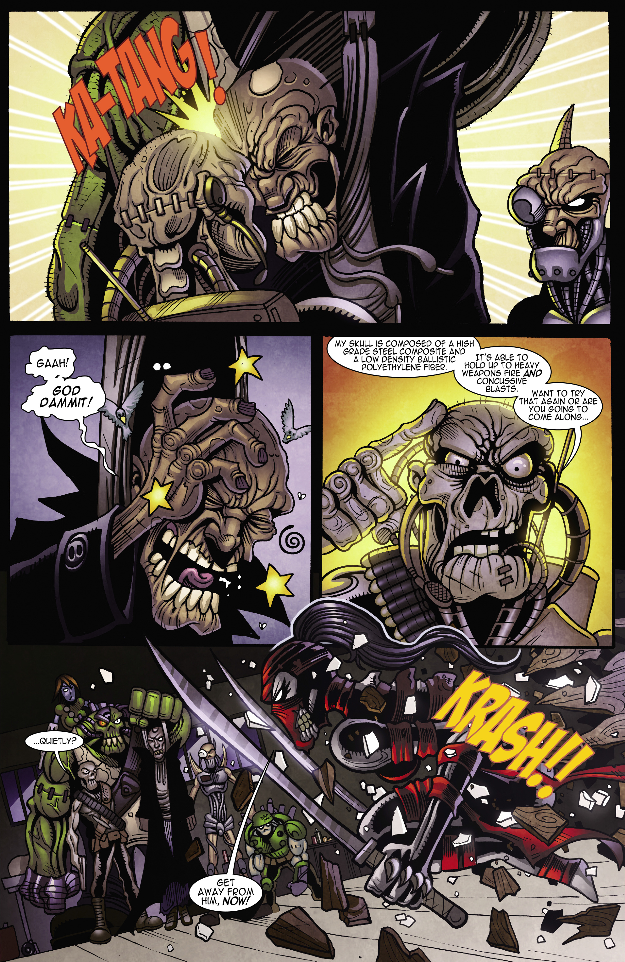 Read online The Living Corpse: Exhumed comic -  Issue #4 - 18