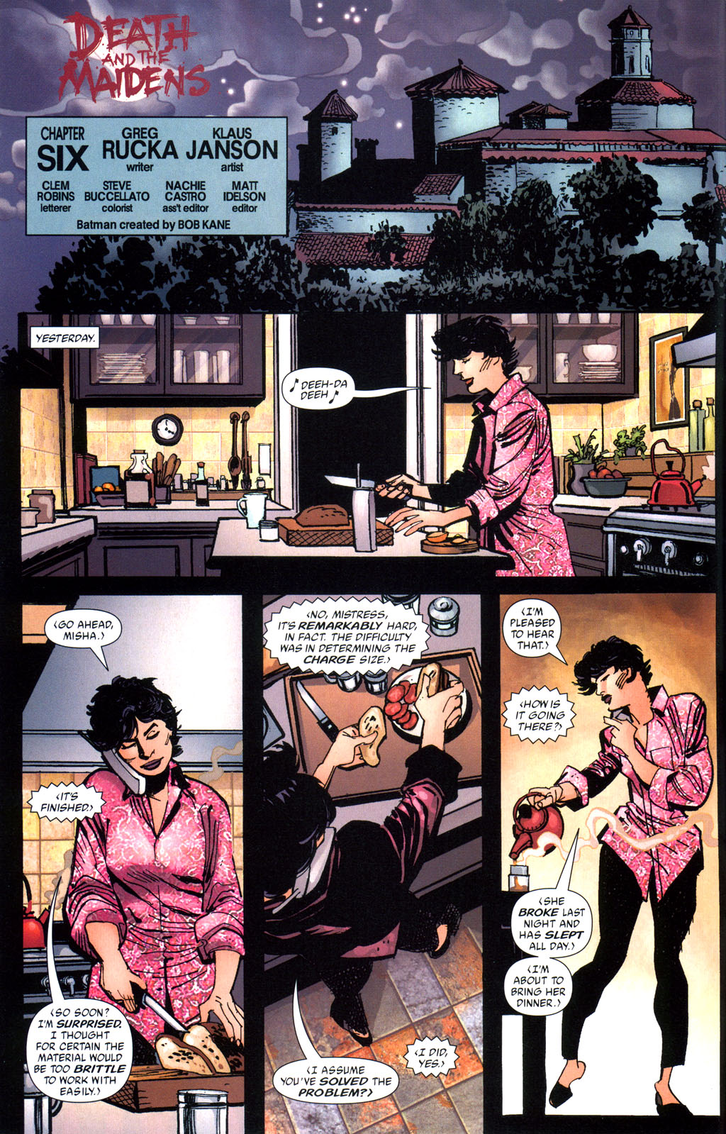 Read online Batman: Death and the Maidens comic -  Issue #6 - 4