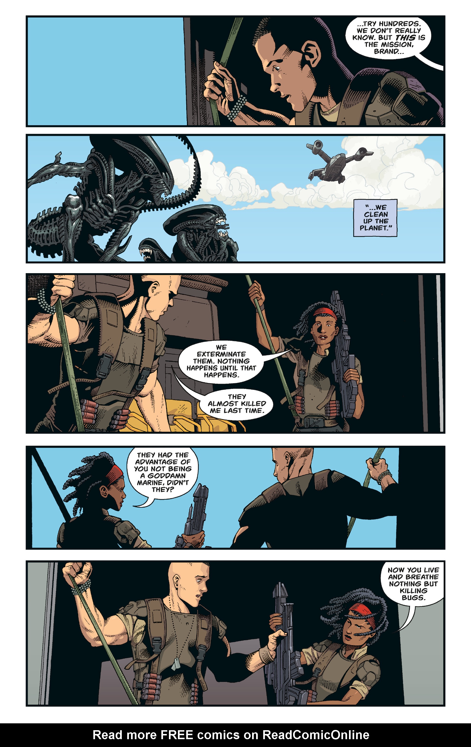 Read online Aliens: Rescue comic -  Issue #2 - 17
