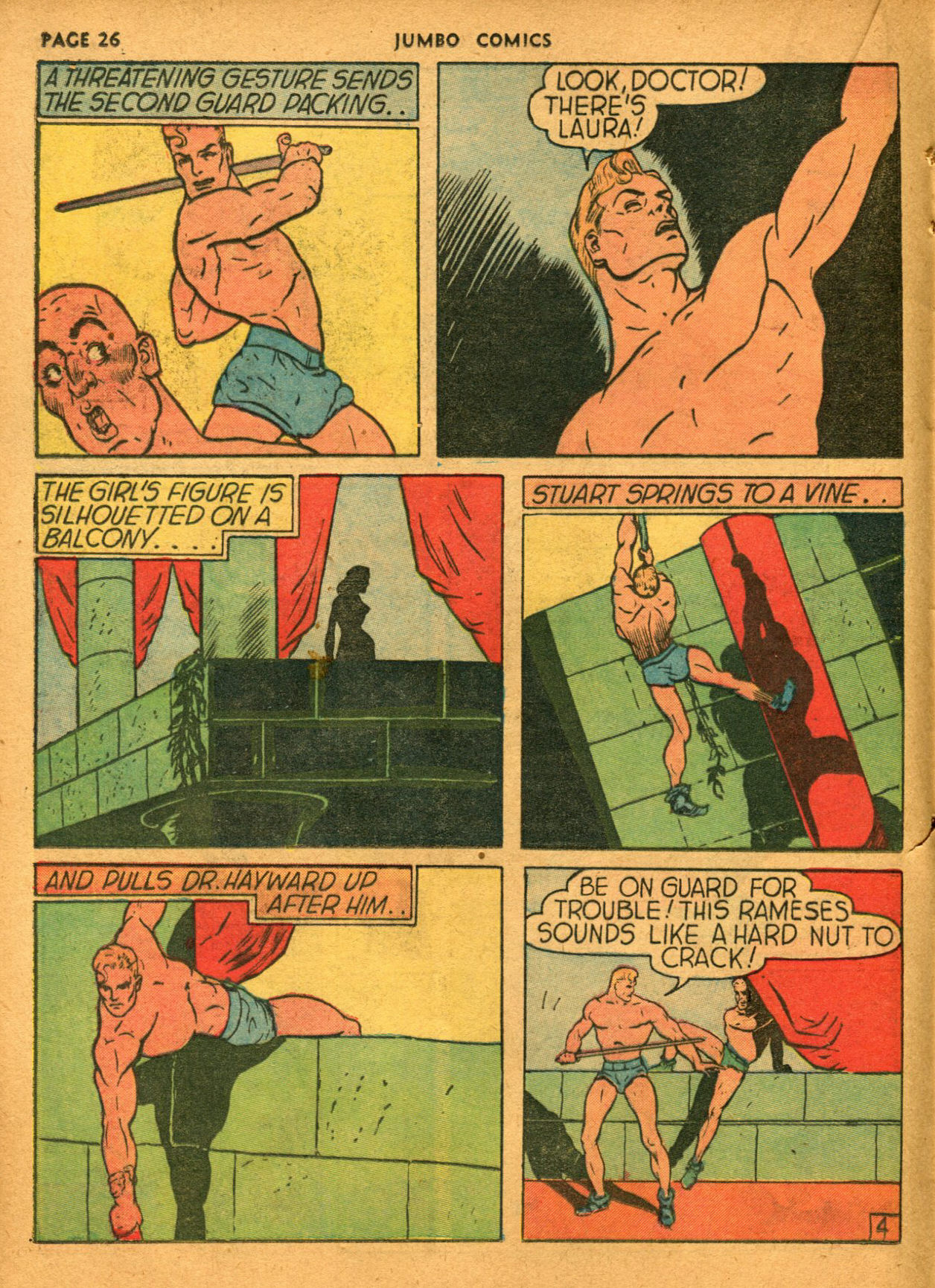 Read online Jumbo Comics comic -  Issue #18 - 28