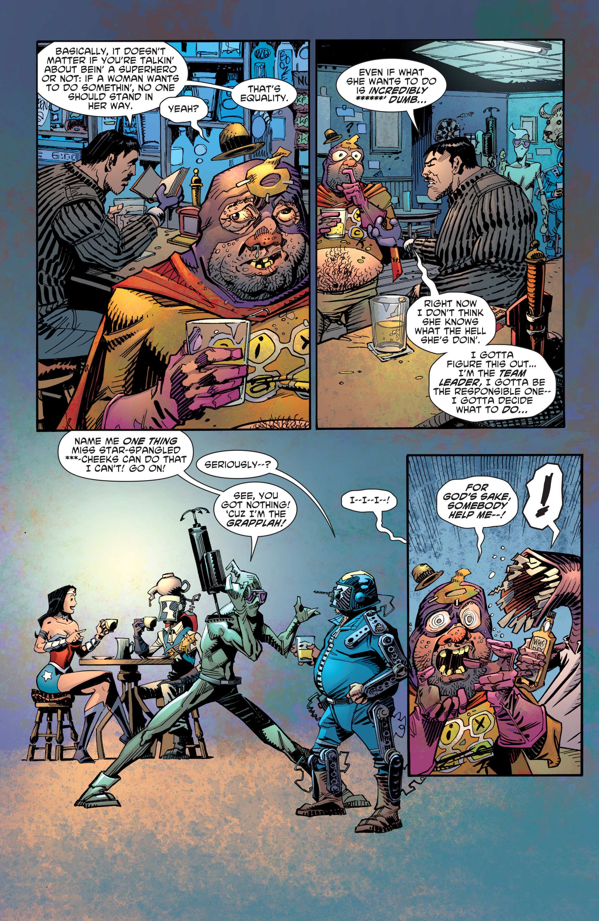 Read online All-Star Section Eight comic -  Issue #4 - 9