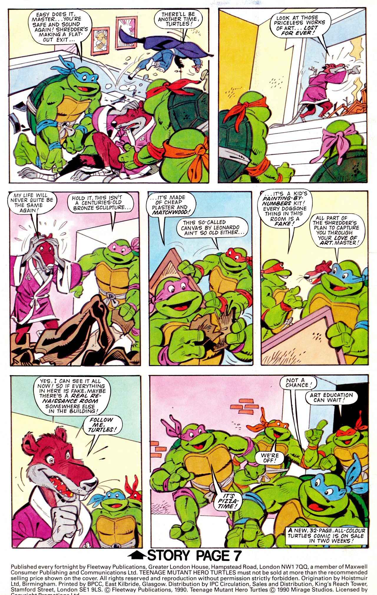 Read online Teenage Mutant Hero Turtles Adventures comic -  Issue #18 - 8