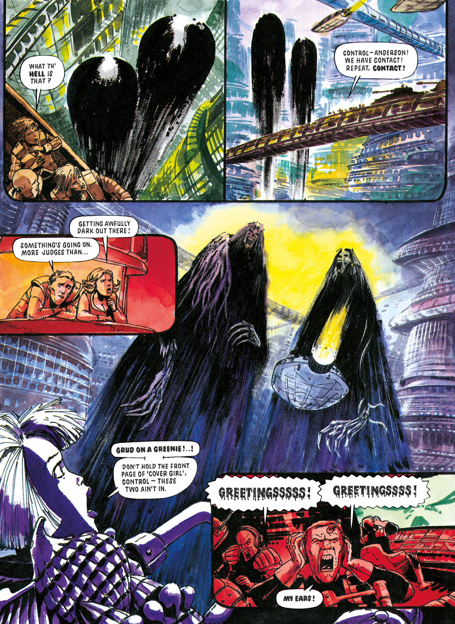 Read online Essential Judge Dredd: Necropolis comic -  Issue # TPB (Part 1) - 96
