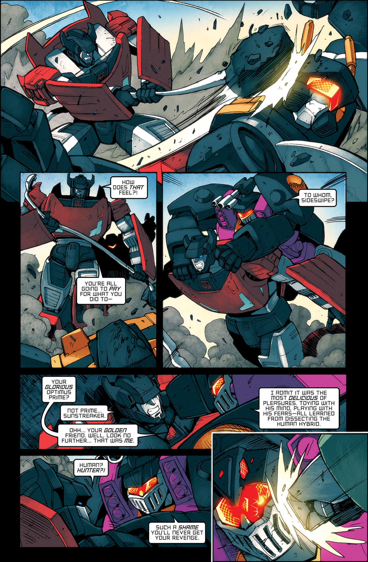 Read online The Transformers: All Hail Megatron comic -  Issue #12 - 5
