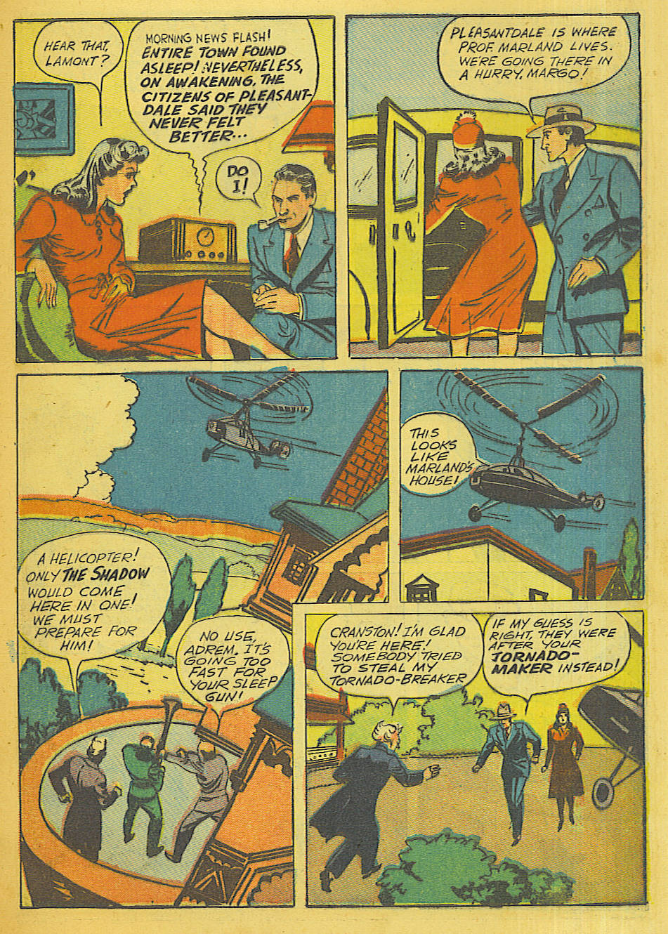 Read online Shadow Comics comic -  Issue #36 - 9