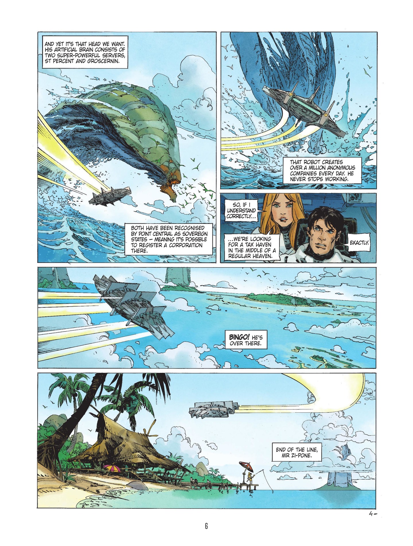 Read online Valerian and Laureline: Shingouzlooz Inc comic -  Issue # Full - 8