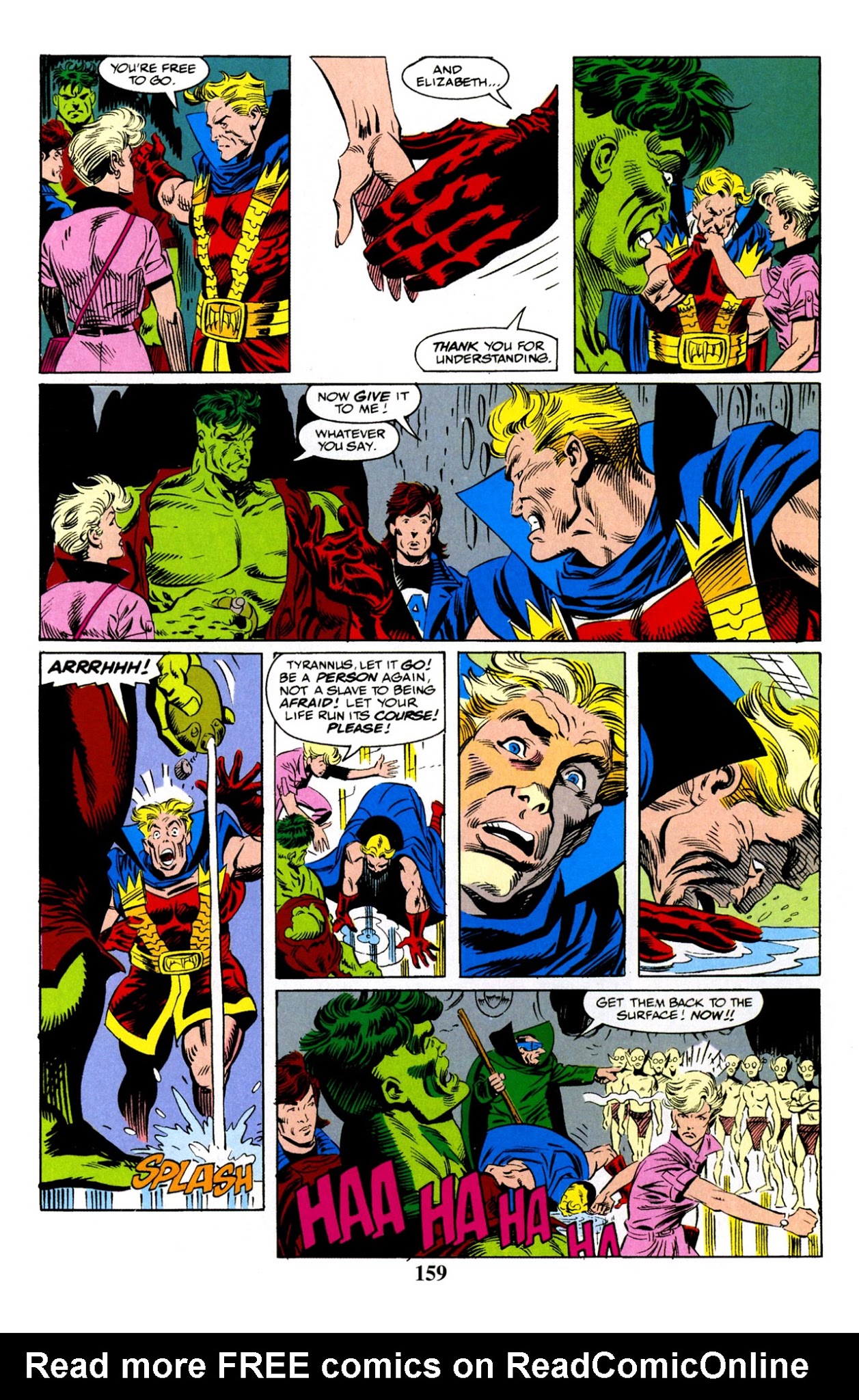 Read online Hulk Visionaries: Peter David comic -  Issue # TPB 7 - 158