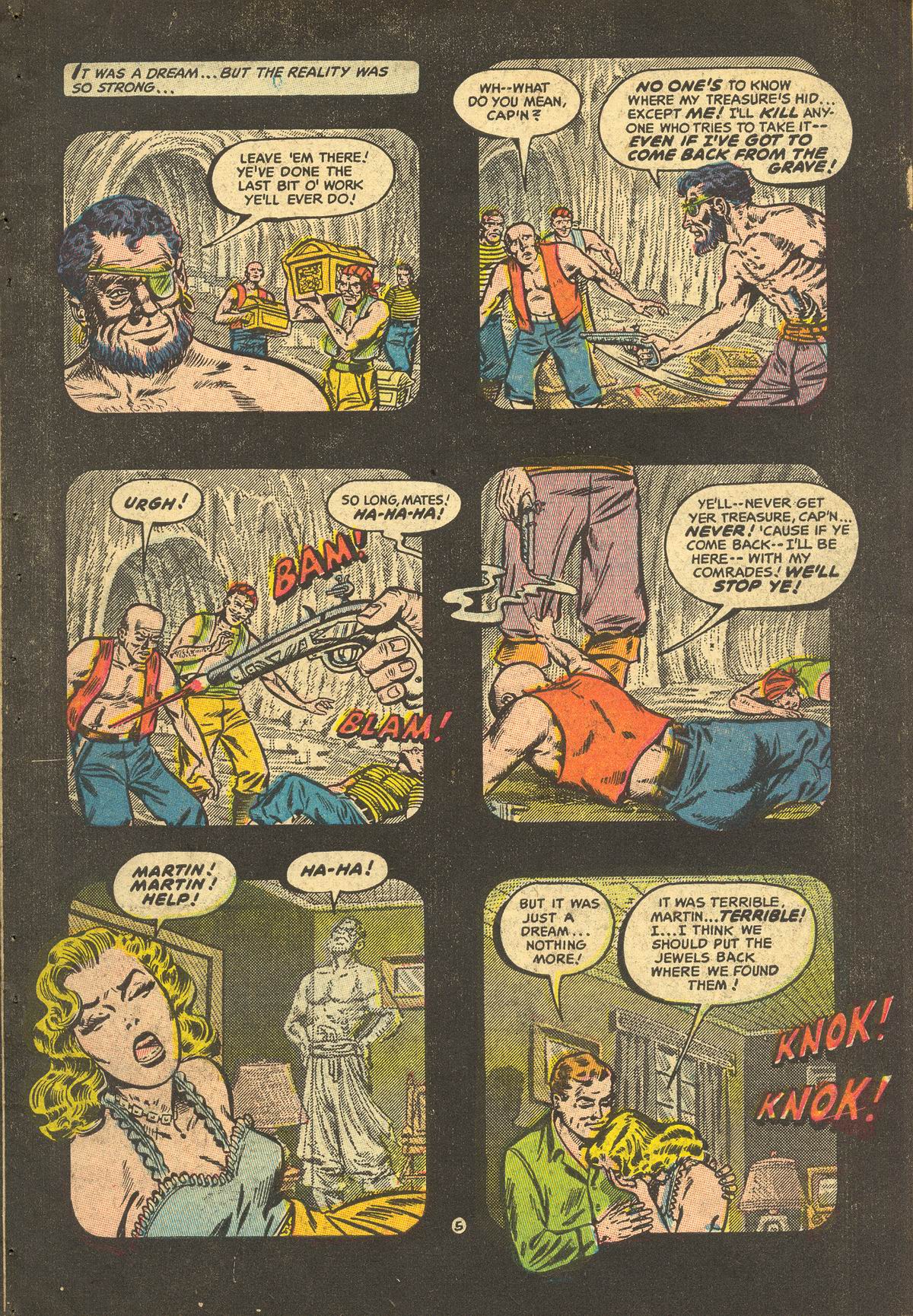 Read online Adventures Into The Unknown comic -  Issue #58 - 7