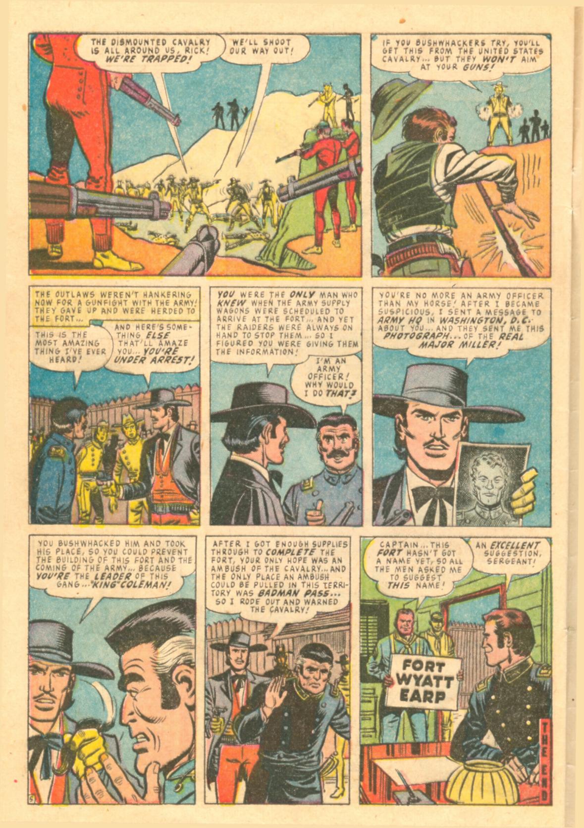 Read online Wyatt Earp comic -  Issue #8 - 32