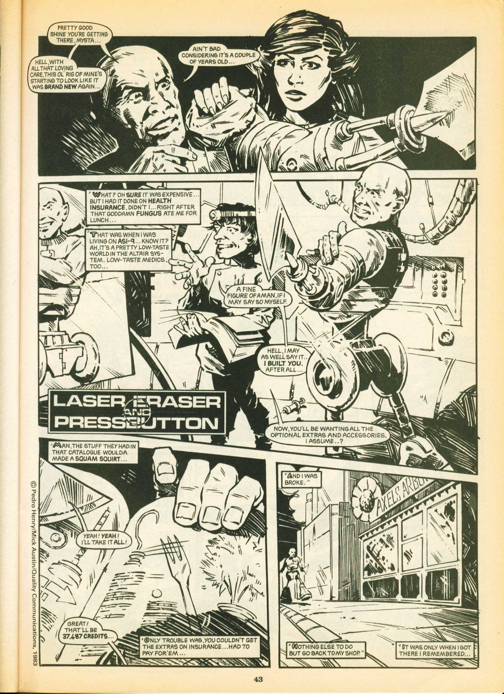 Read online Warrior comic -  Issue #12 - 43