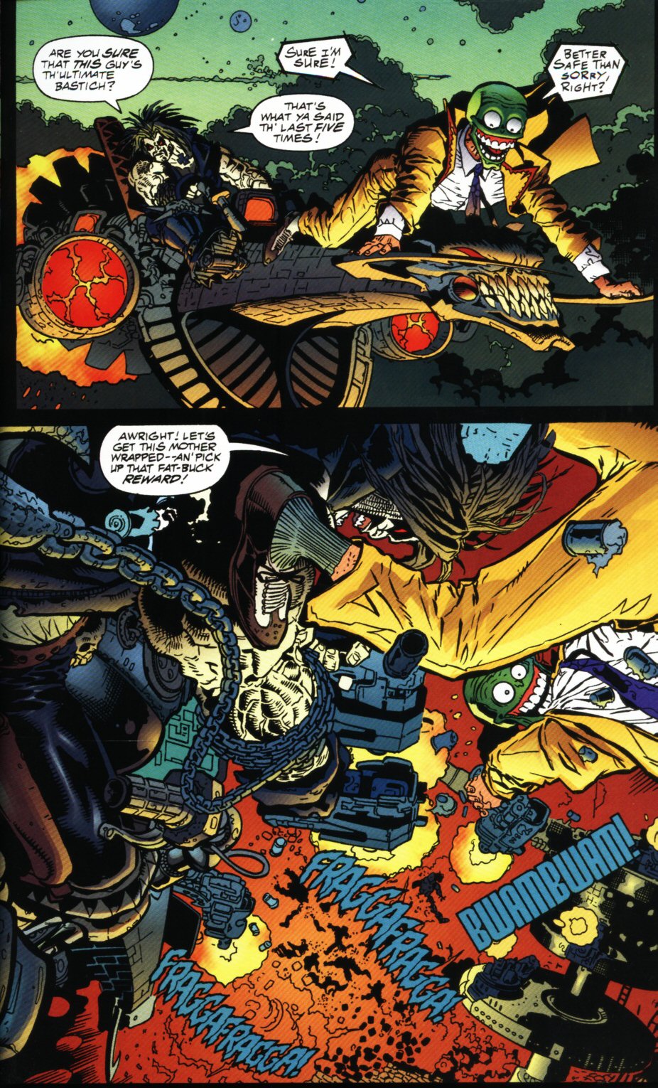 Read online Lobo/Mask comic -  Issue #2 - 4