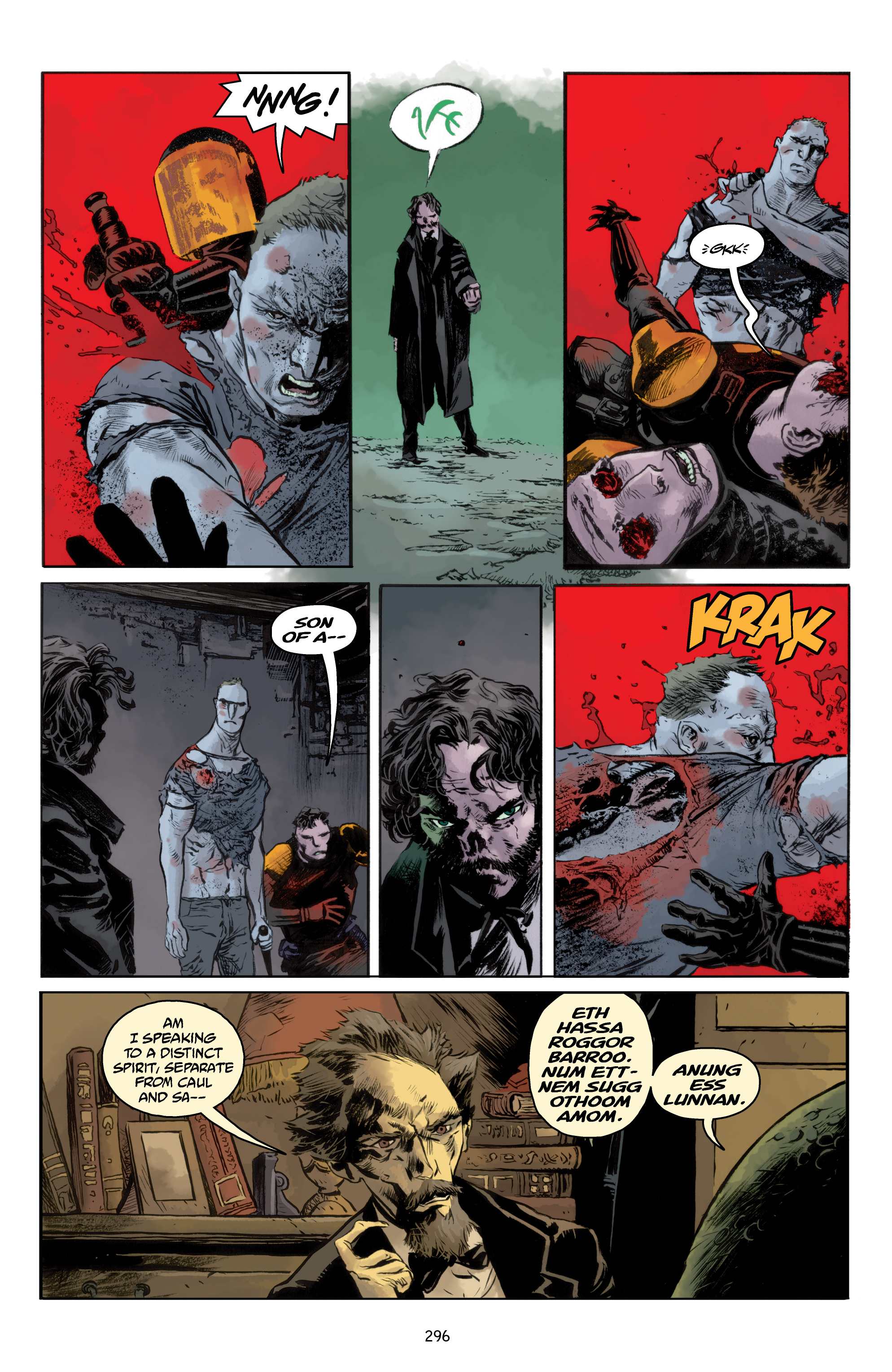 Read online Abe Sapien comic -  Issue # _TPB Dark and Terrible 2 (Part 3) - 96