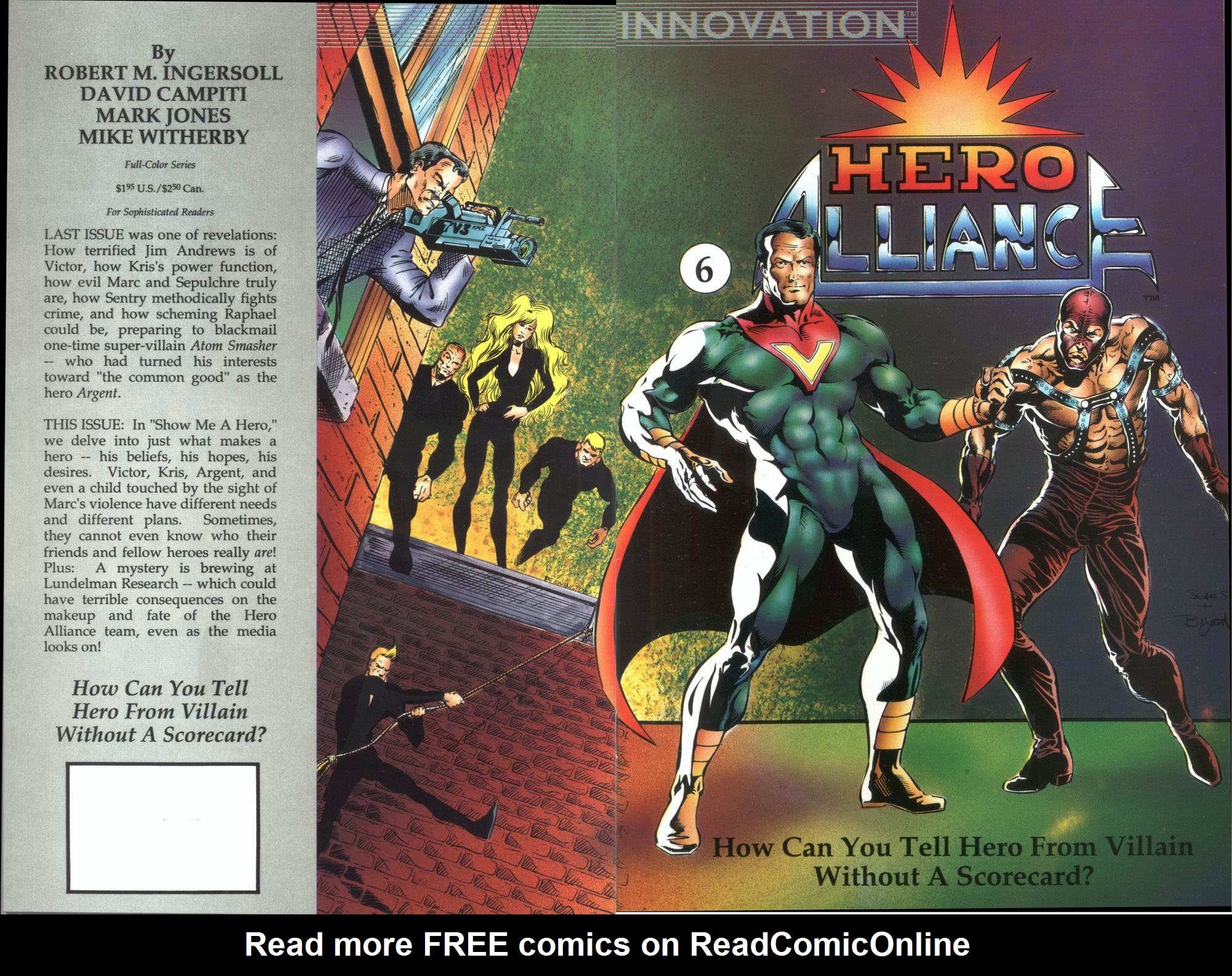 Read online Hero Alliance (1989) comic -  Issue #6 - 1