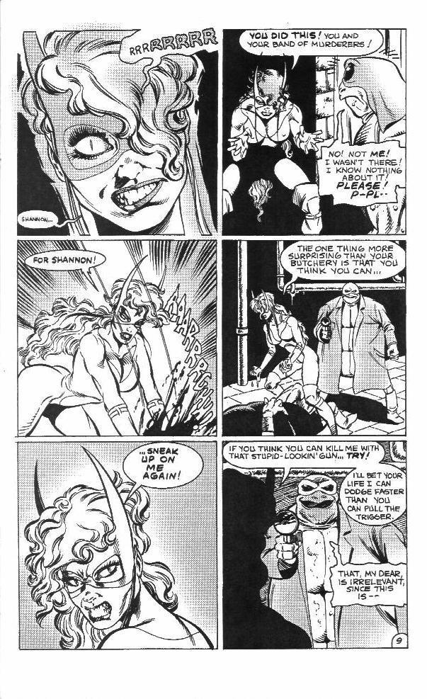 Read online Femforce: Claws of the She-Cat comic -  Issue # Full - 11