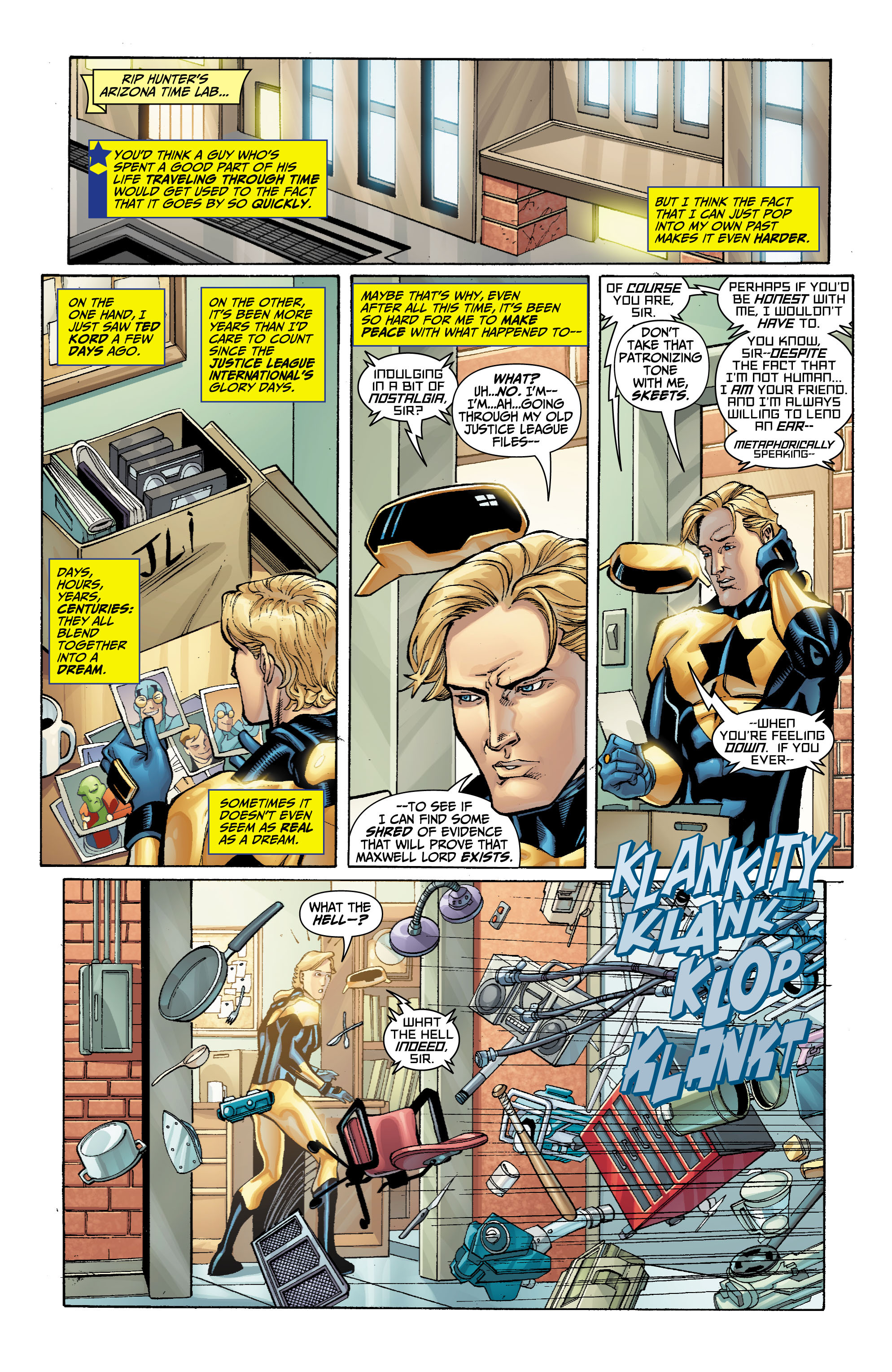 Read online Booster Gold (2007) comic -  Issue #39 - 2