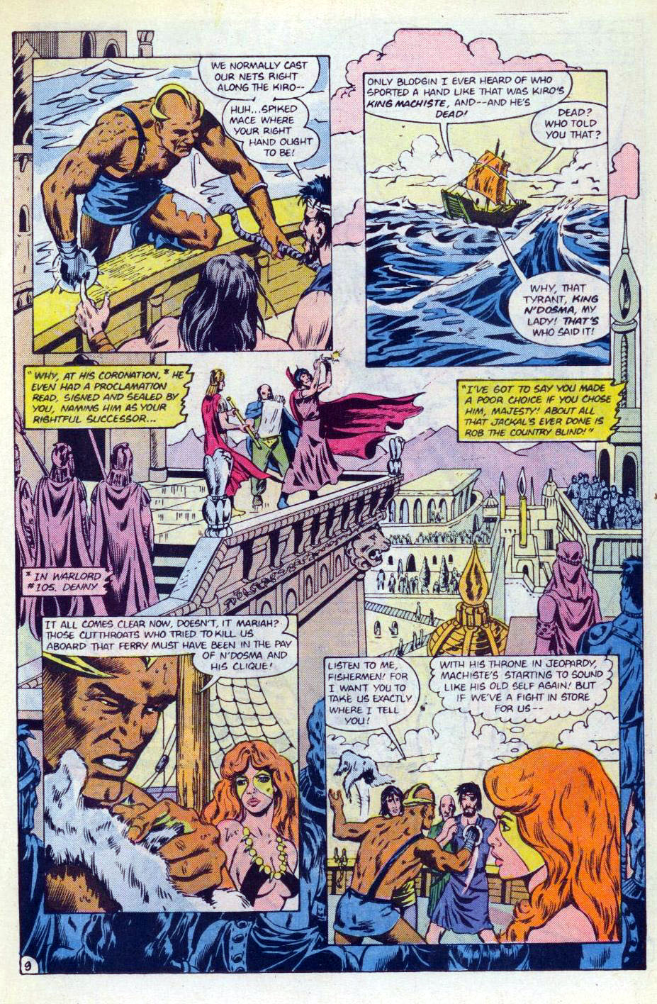 Read online Warlord (1976) comic -  Issue #110 - 10